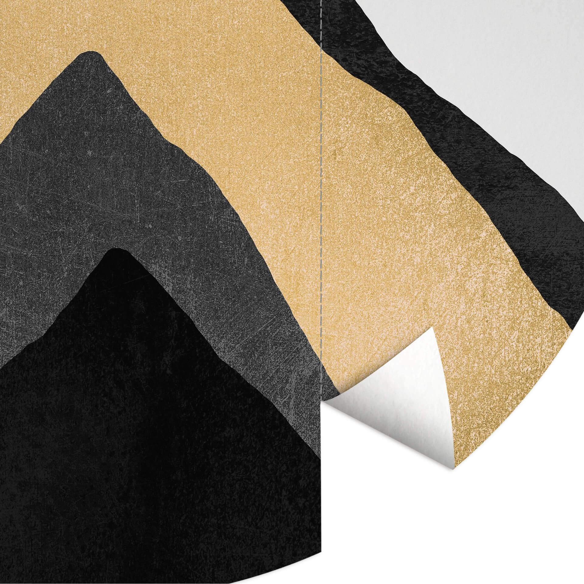 Behangcirkel Fredriksson - Four Mountains - vliesbehang/zelfklevend vliesbehang