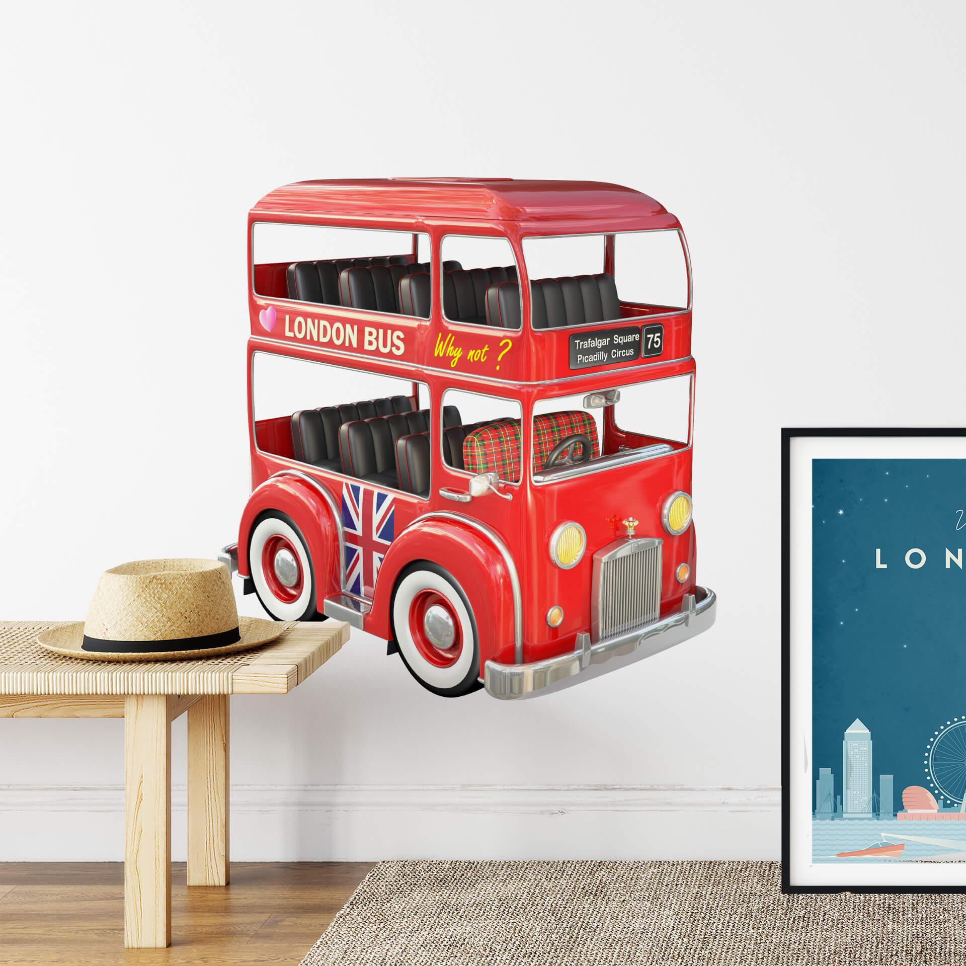 Wallsticker - Agullo - London Bus
