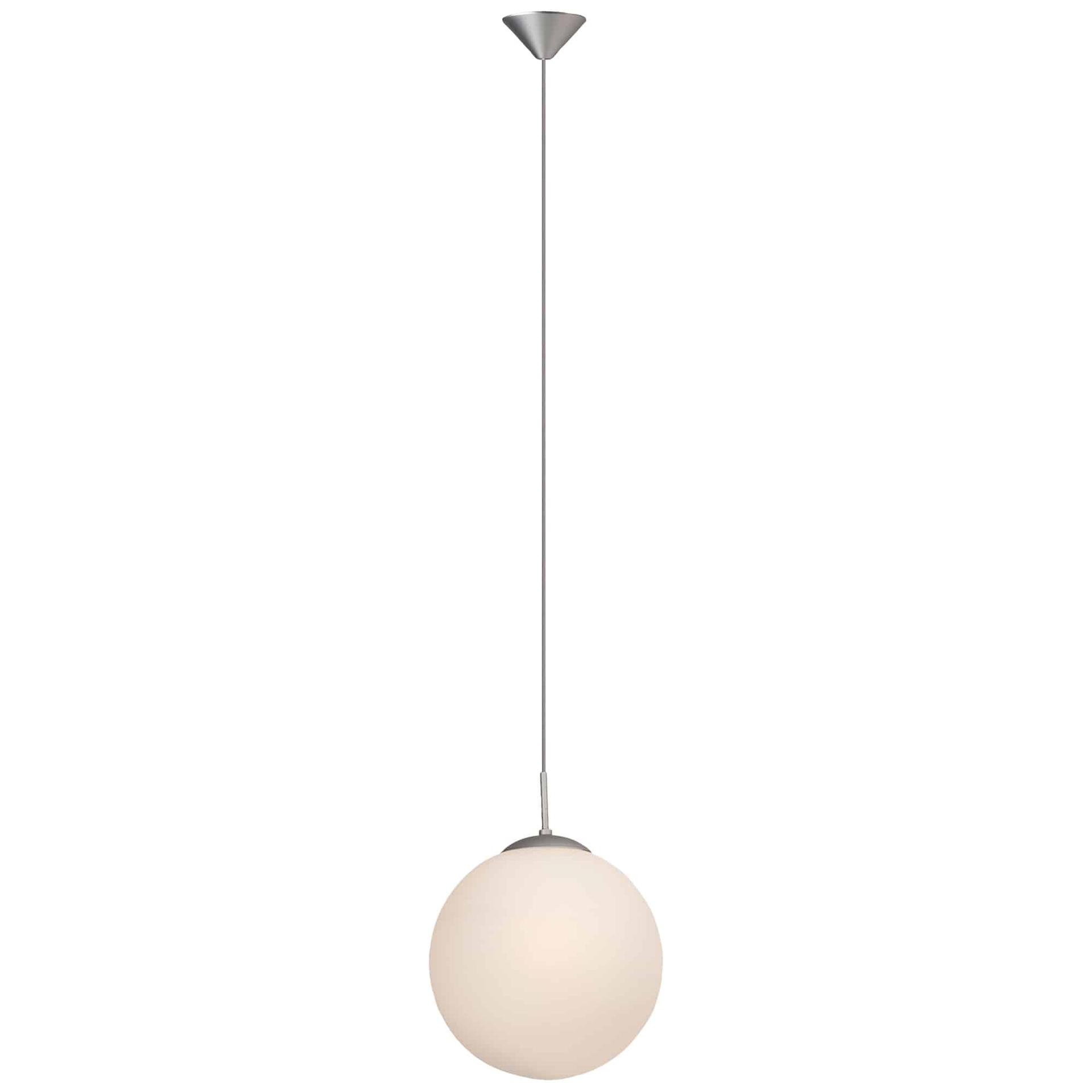 Pendelleuchte Fritz, metallic, 115 x 30 cm, Glas Pendellampe, dimmbar