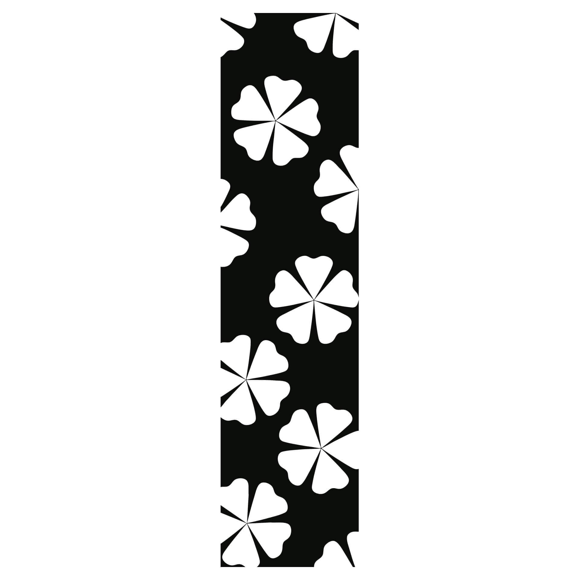 Wandtattoo Banner Blüten