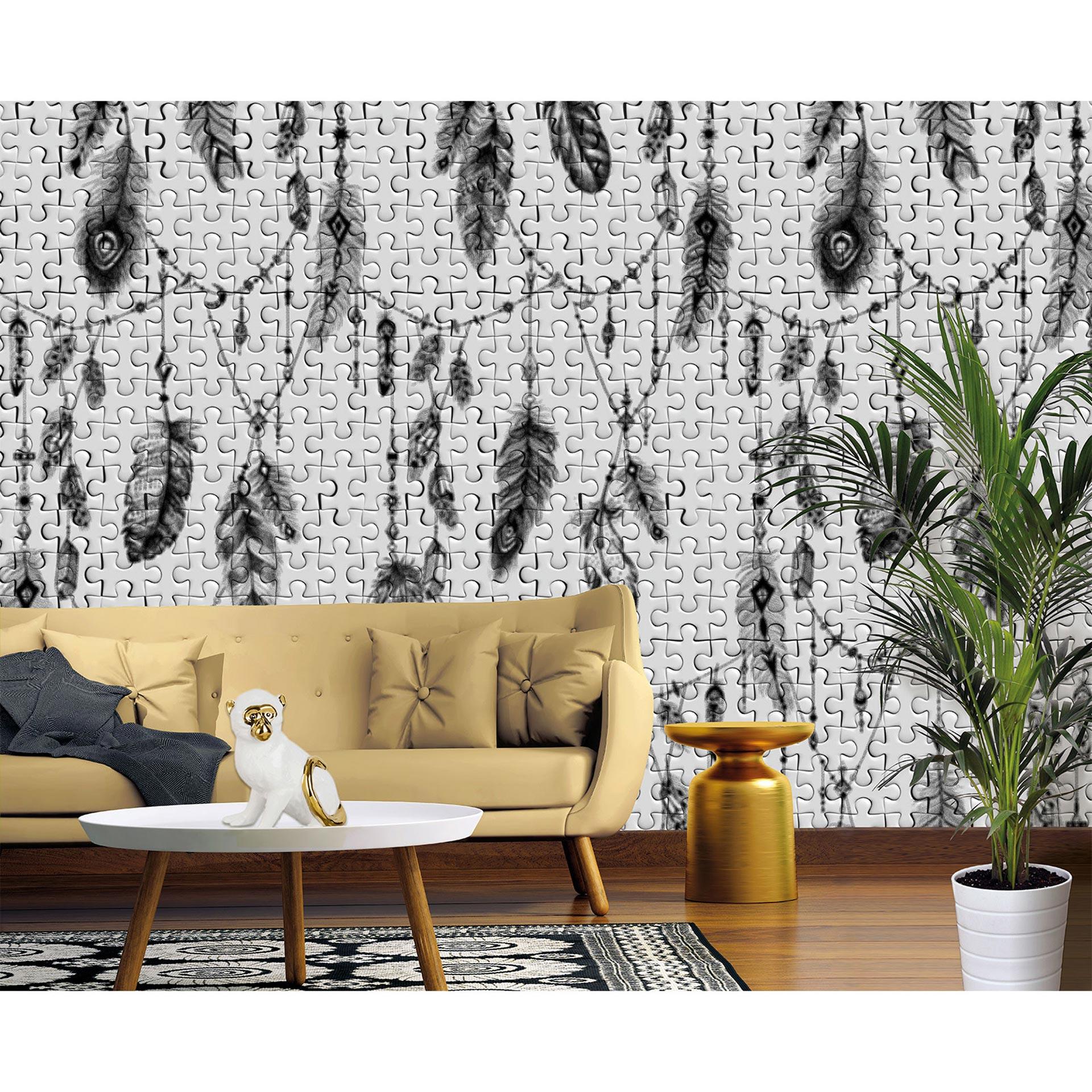Architects Paper Papier peint photo Atelier 47 Feather Puzzle