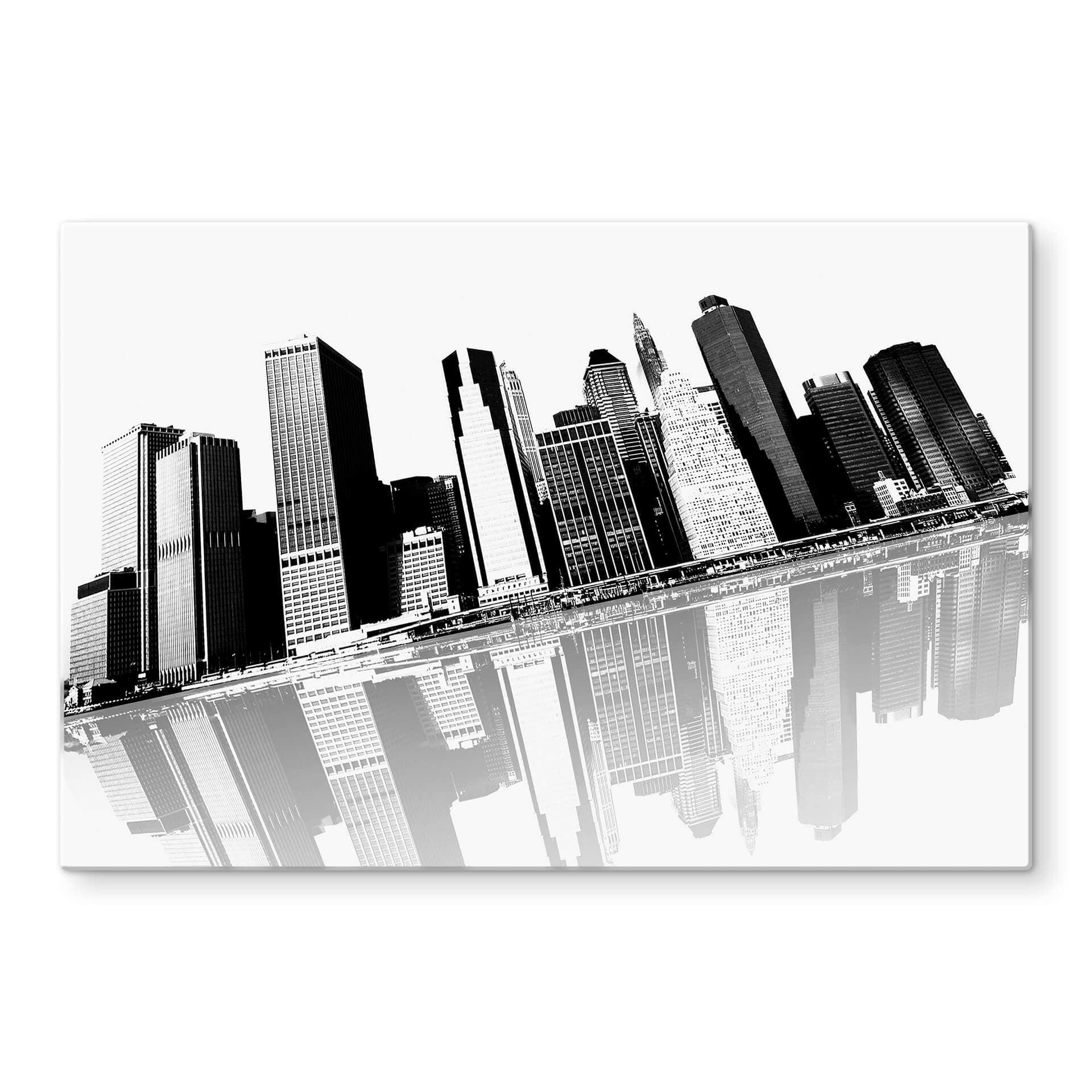 Glasbillede - Cityscape NY