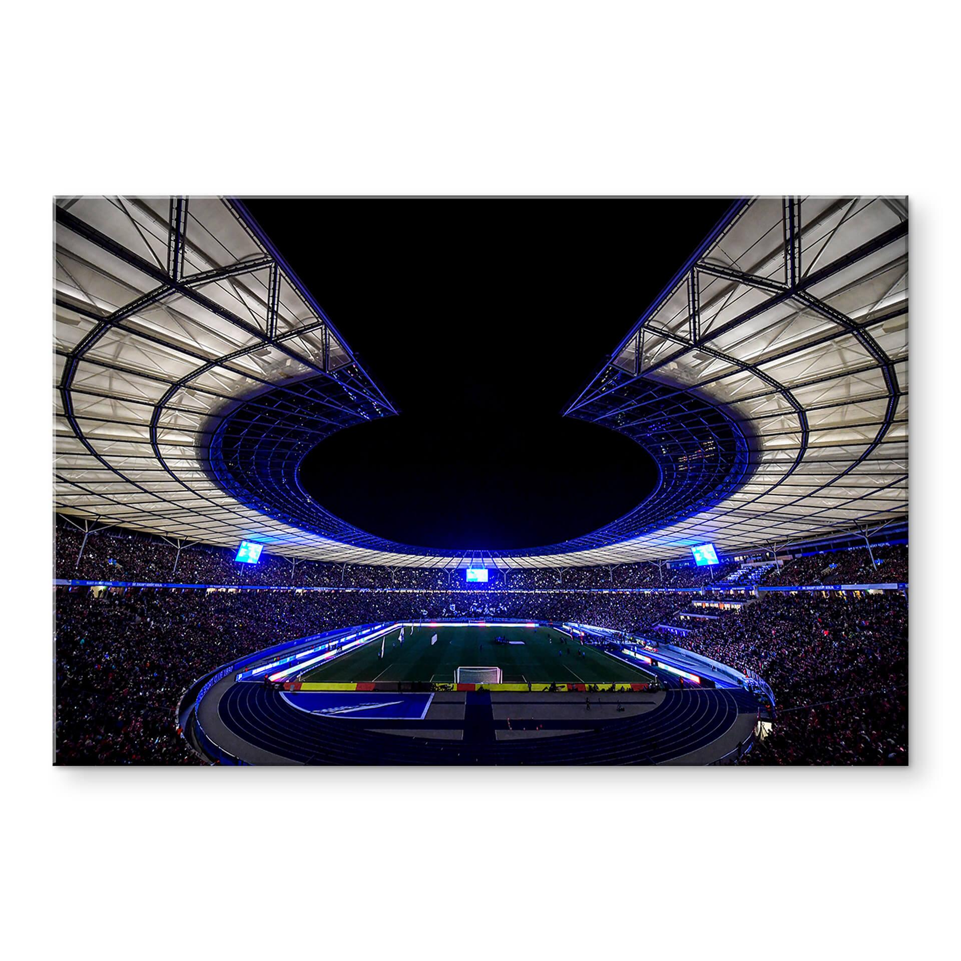 Akrylbillede Hertha BSC Olympiske Stadion om natten