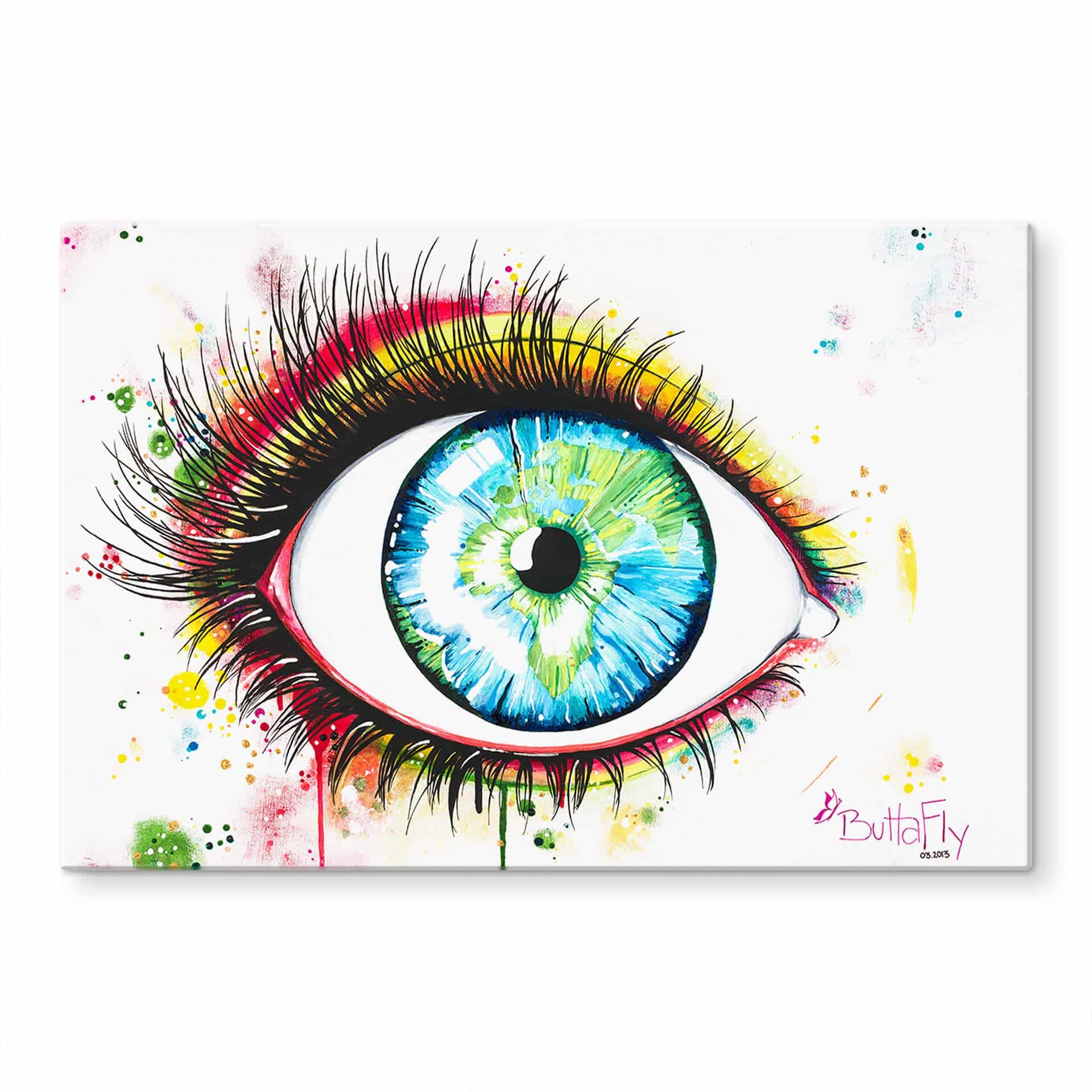 Tableau en verre - Buttafly - Oracle
