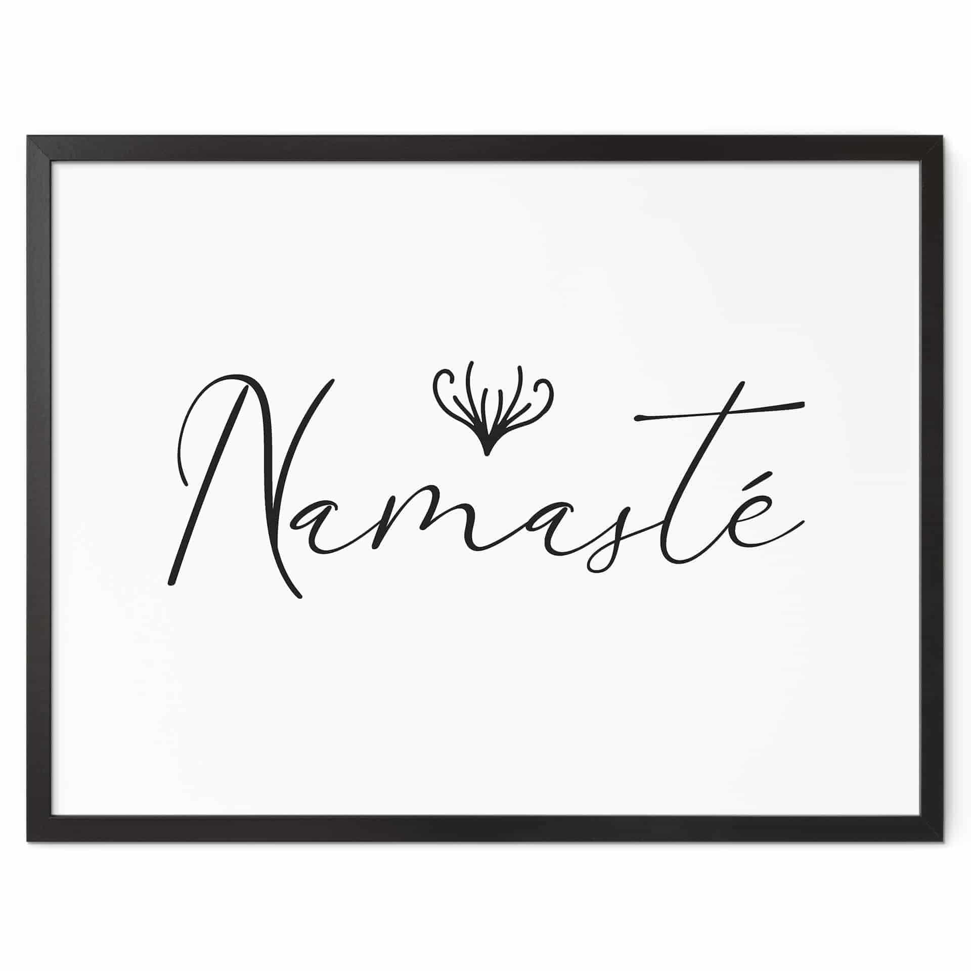 Poster Namasté