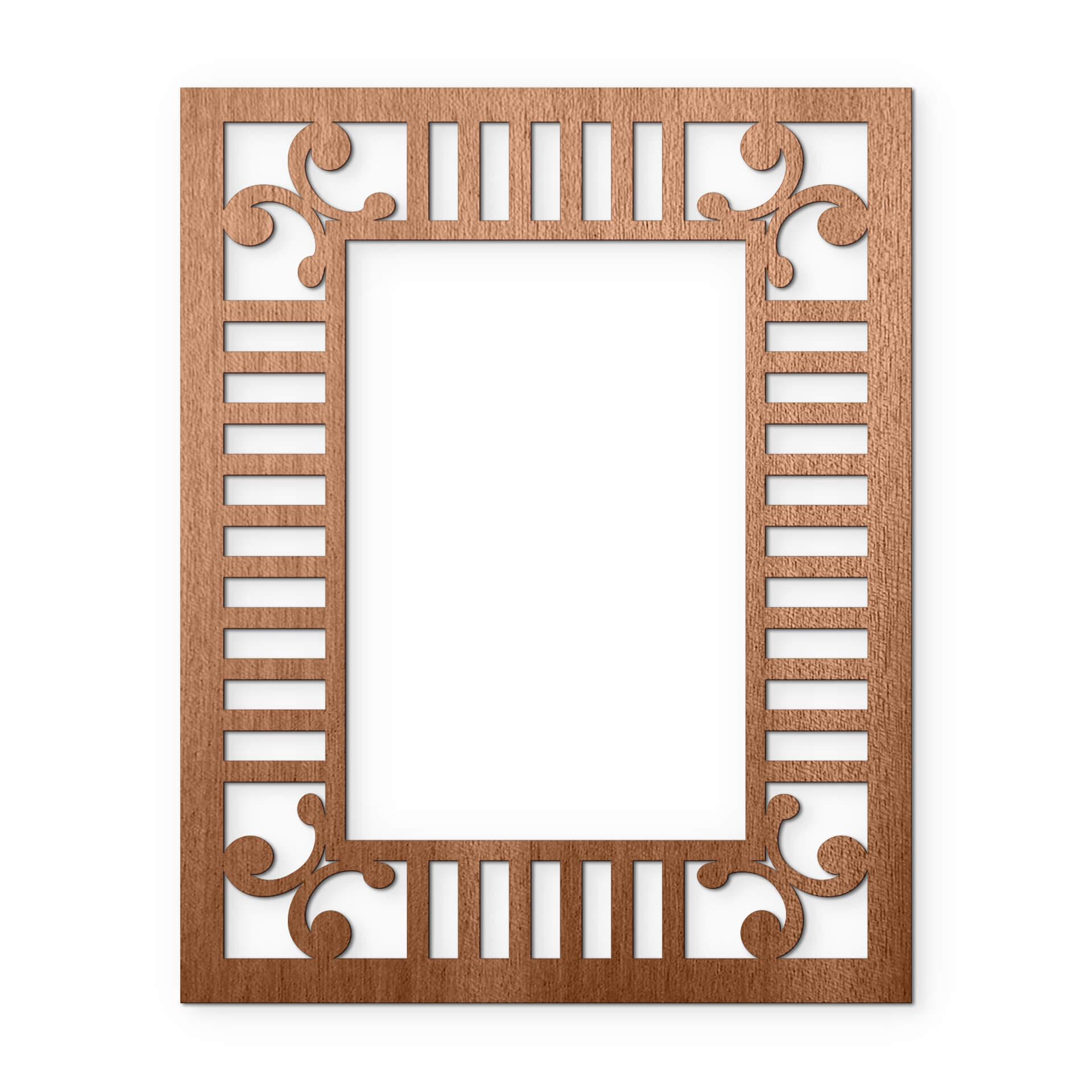 Decoro in legno - Cornice