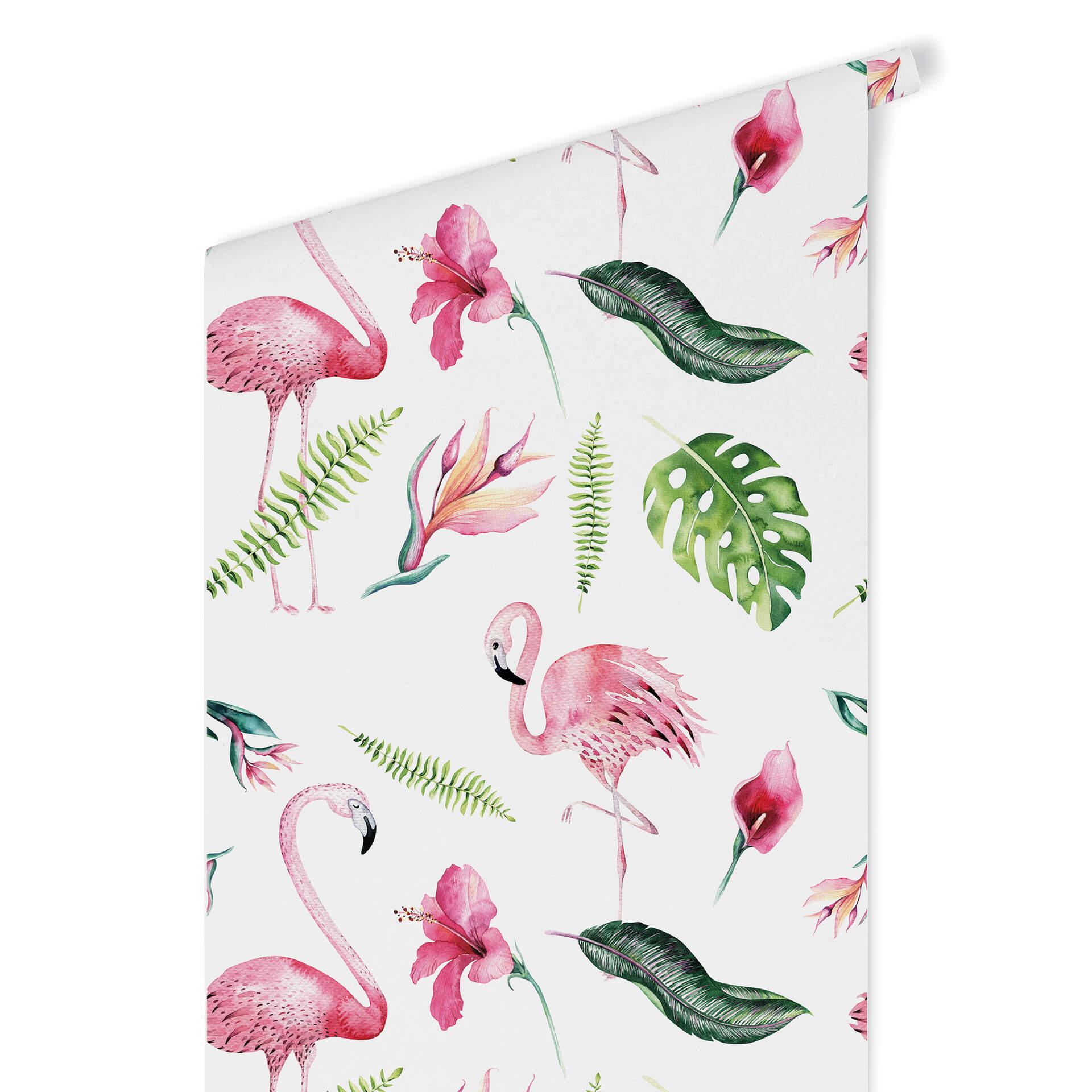 Patroonbehang Kvilis - Tropicana - Flamingo 02