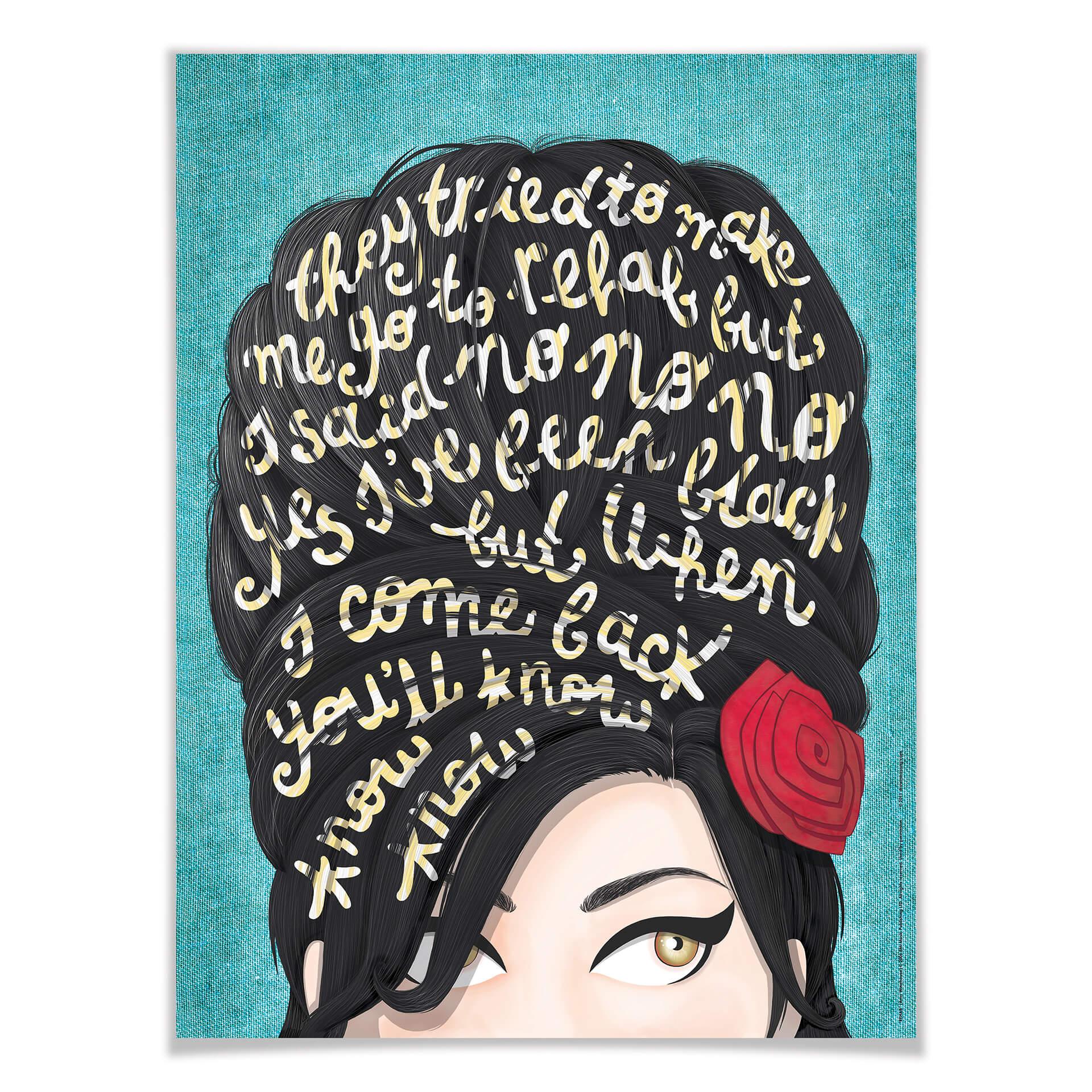 Plakat Tohmé - Amy Winehouse: Rehab