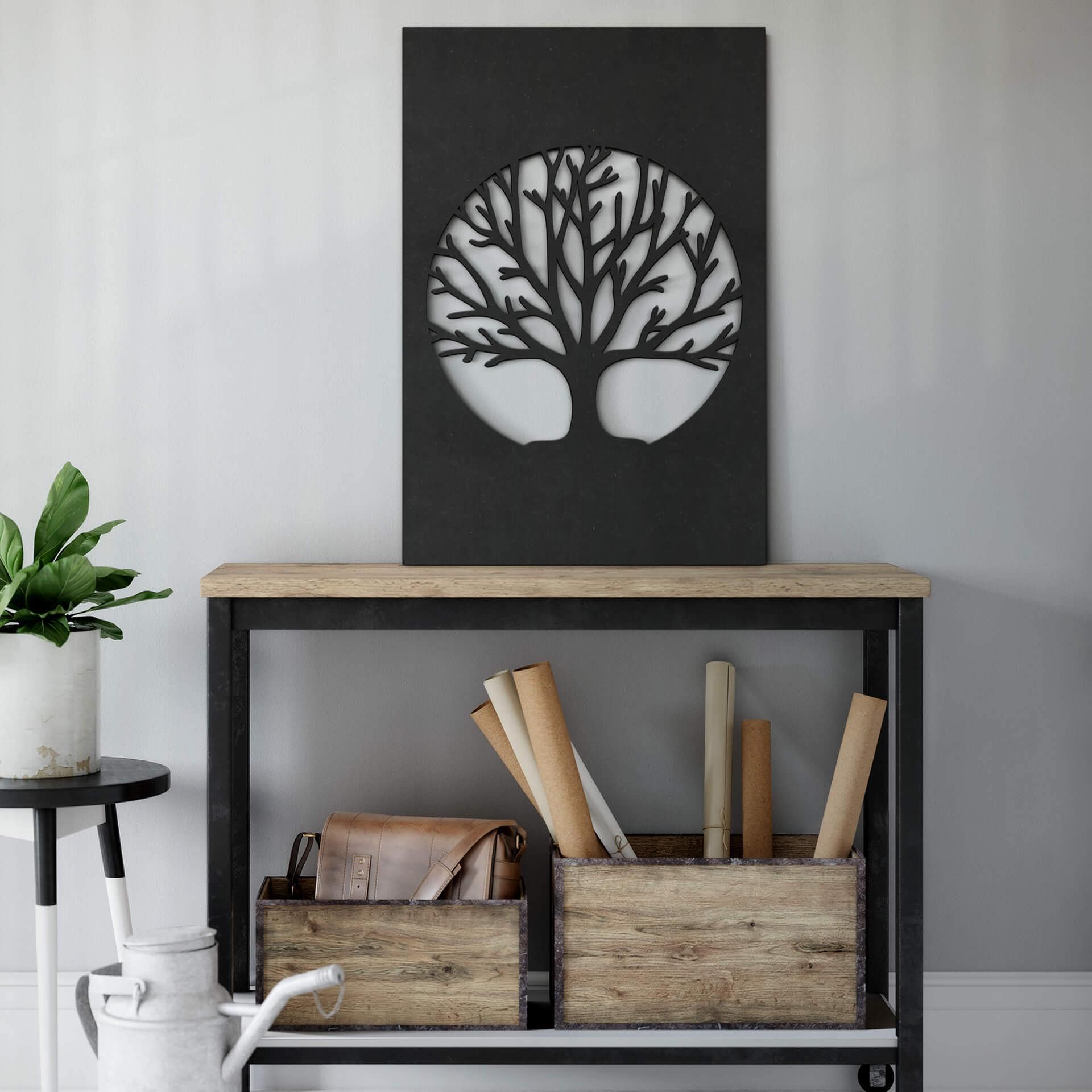 MDF - Decoración en madera árbol de la vida - Clásico