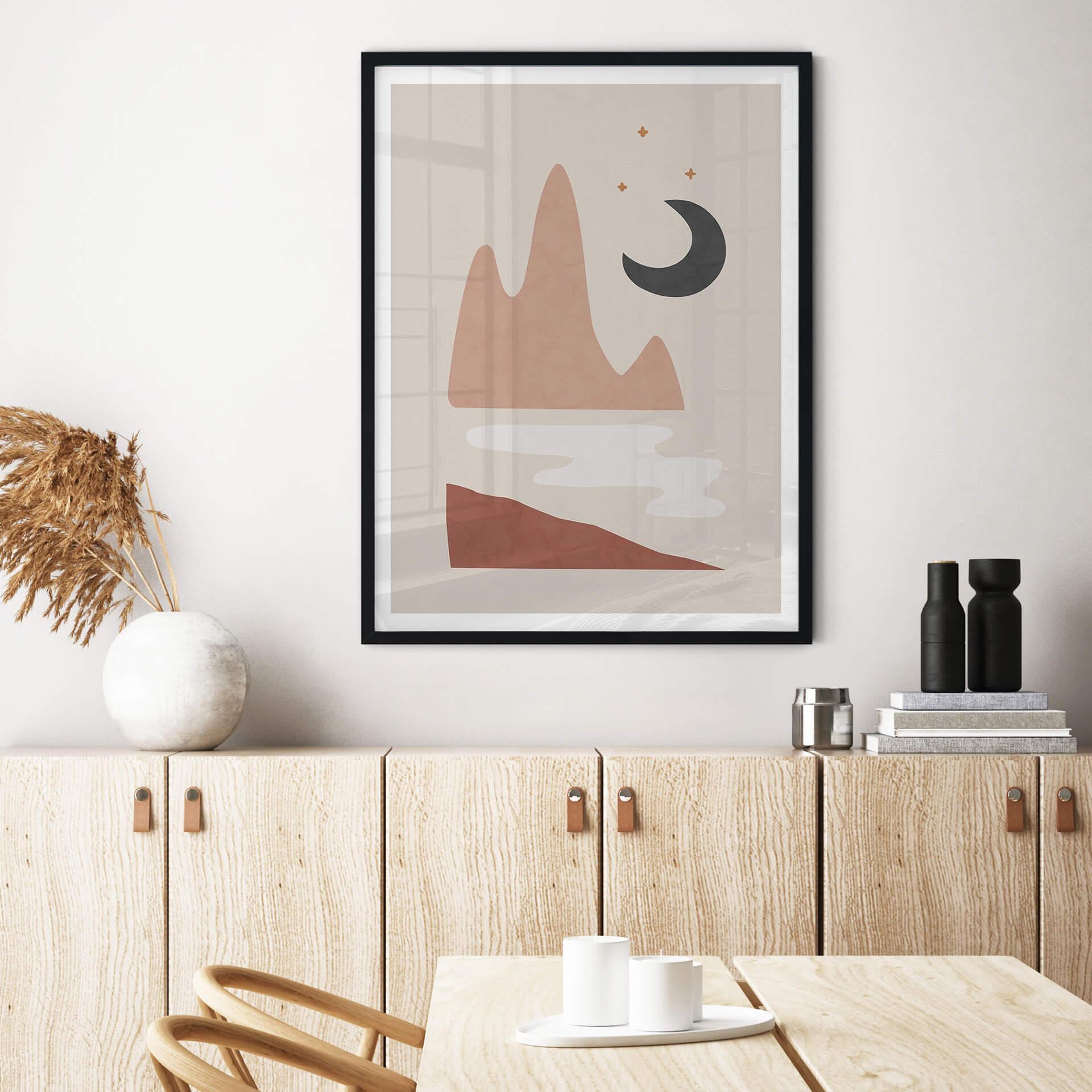 Plakat Orara Studio - Krajobraz nocą