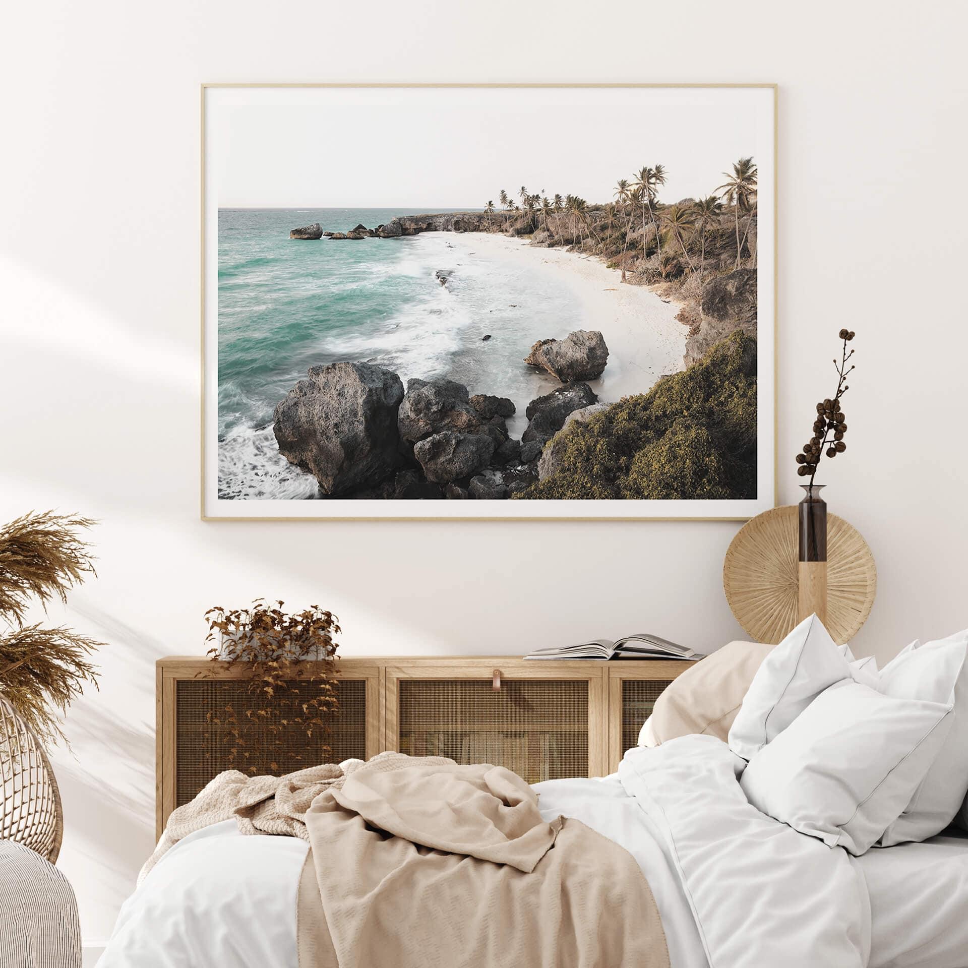 Póster Colombo - Playa en Barbados - paisaje