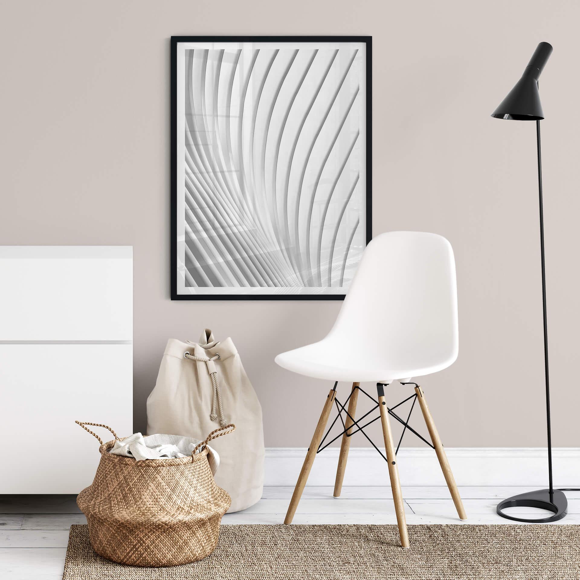 Plakat - Budny - Harmoniske linjer