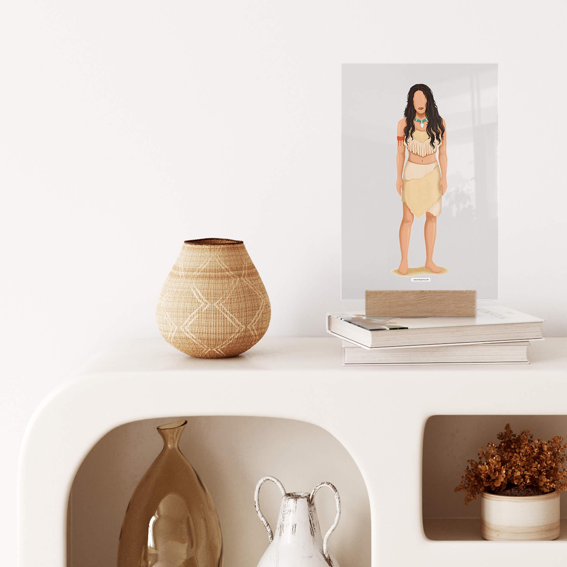 Acrylglas Tafeldecoratie Tohmé - Pocahontas