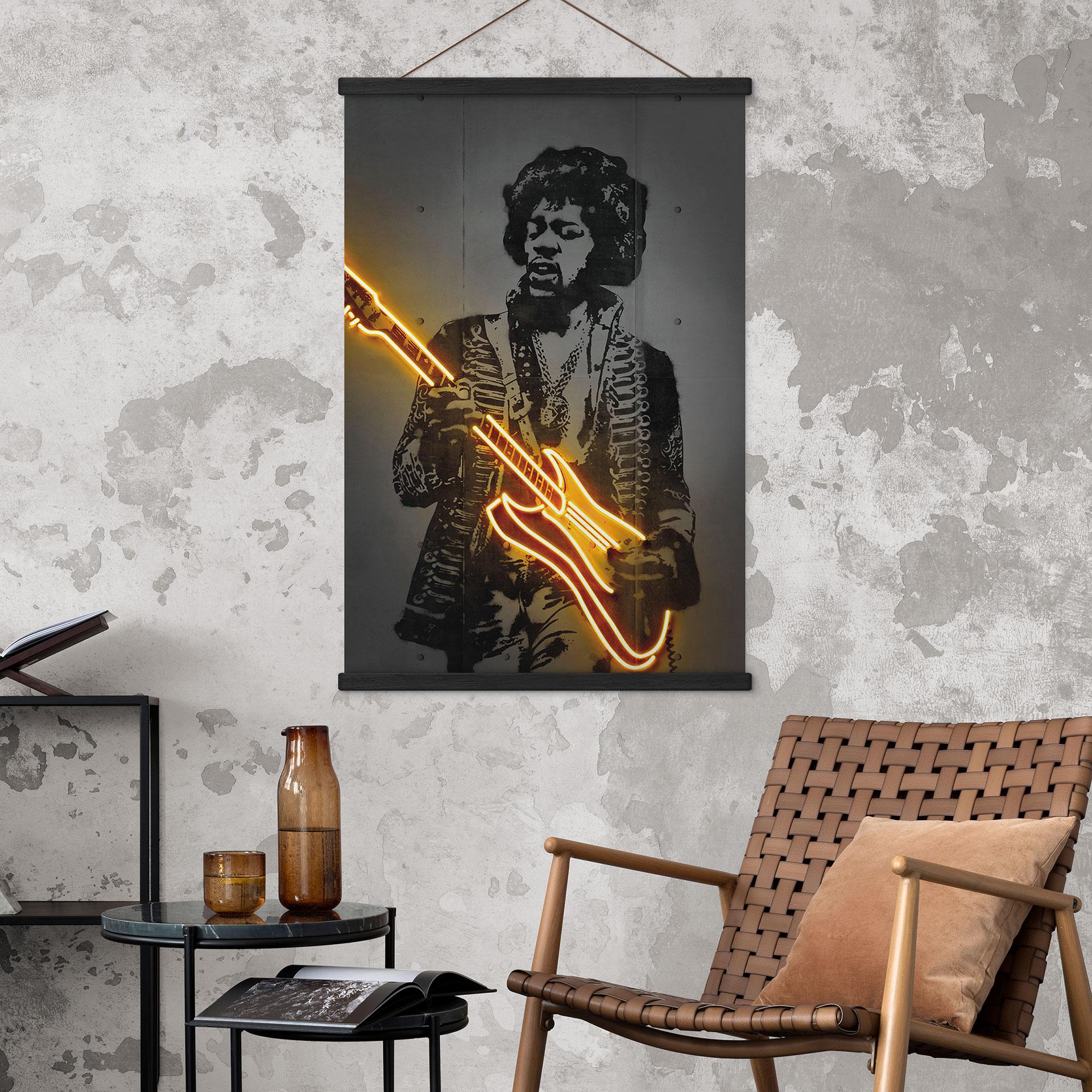 Tekstil plakat Jimi Hendrix - Mielu