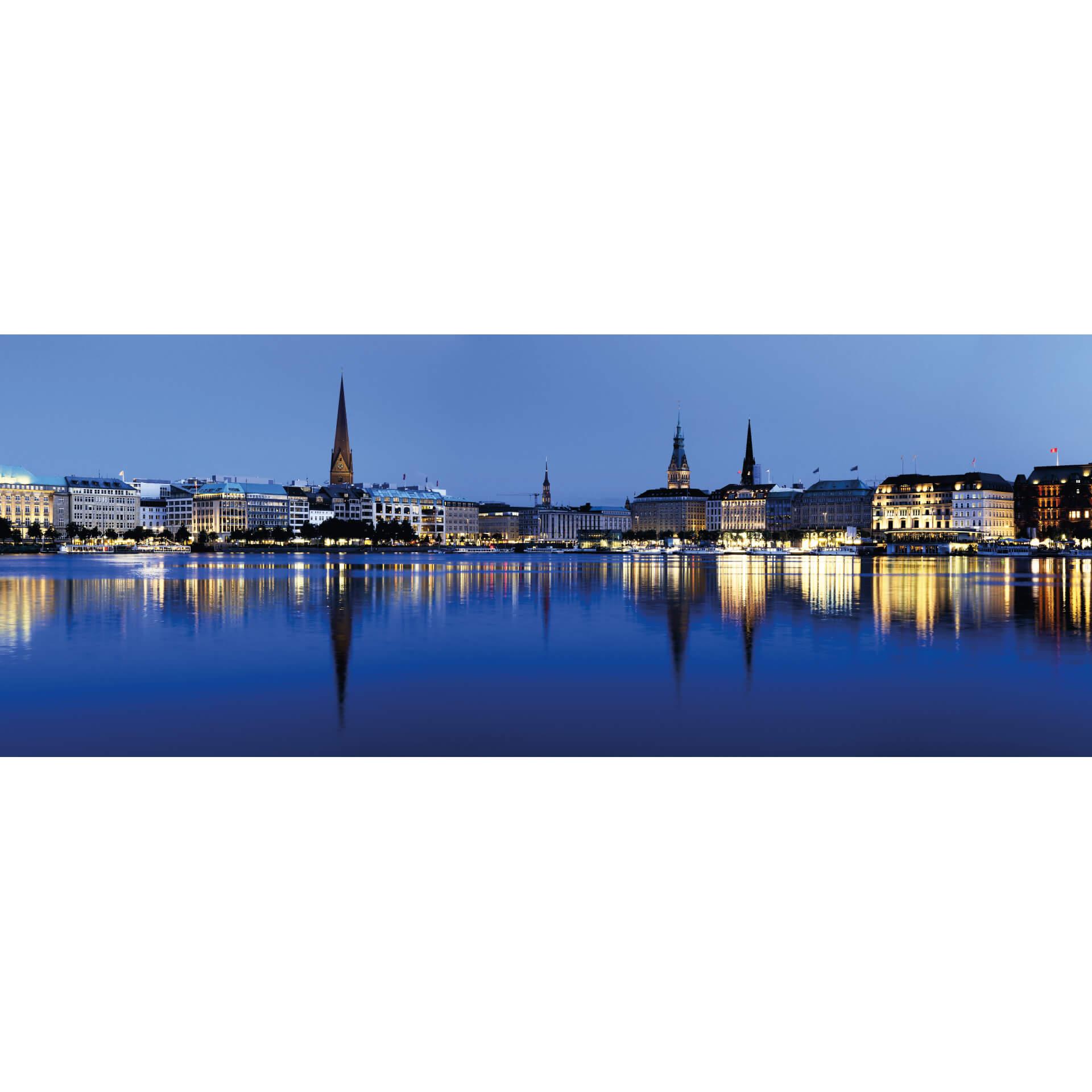 Fotomural Hamburgo Jungfernstieg