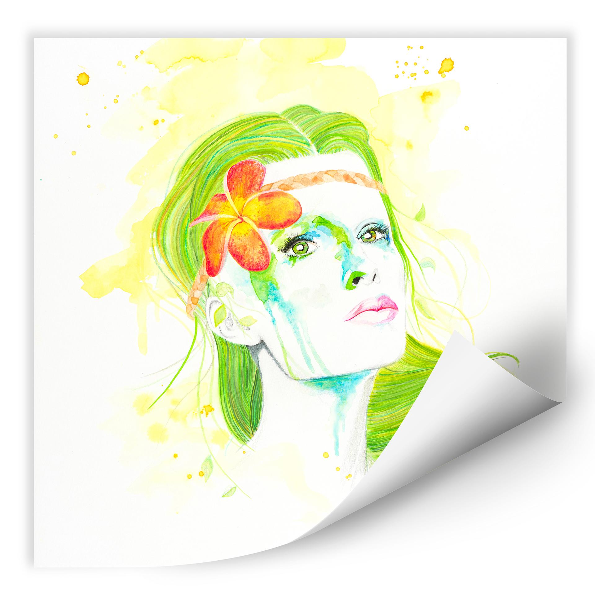 Wallprint Buttafly - Natural Girl