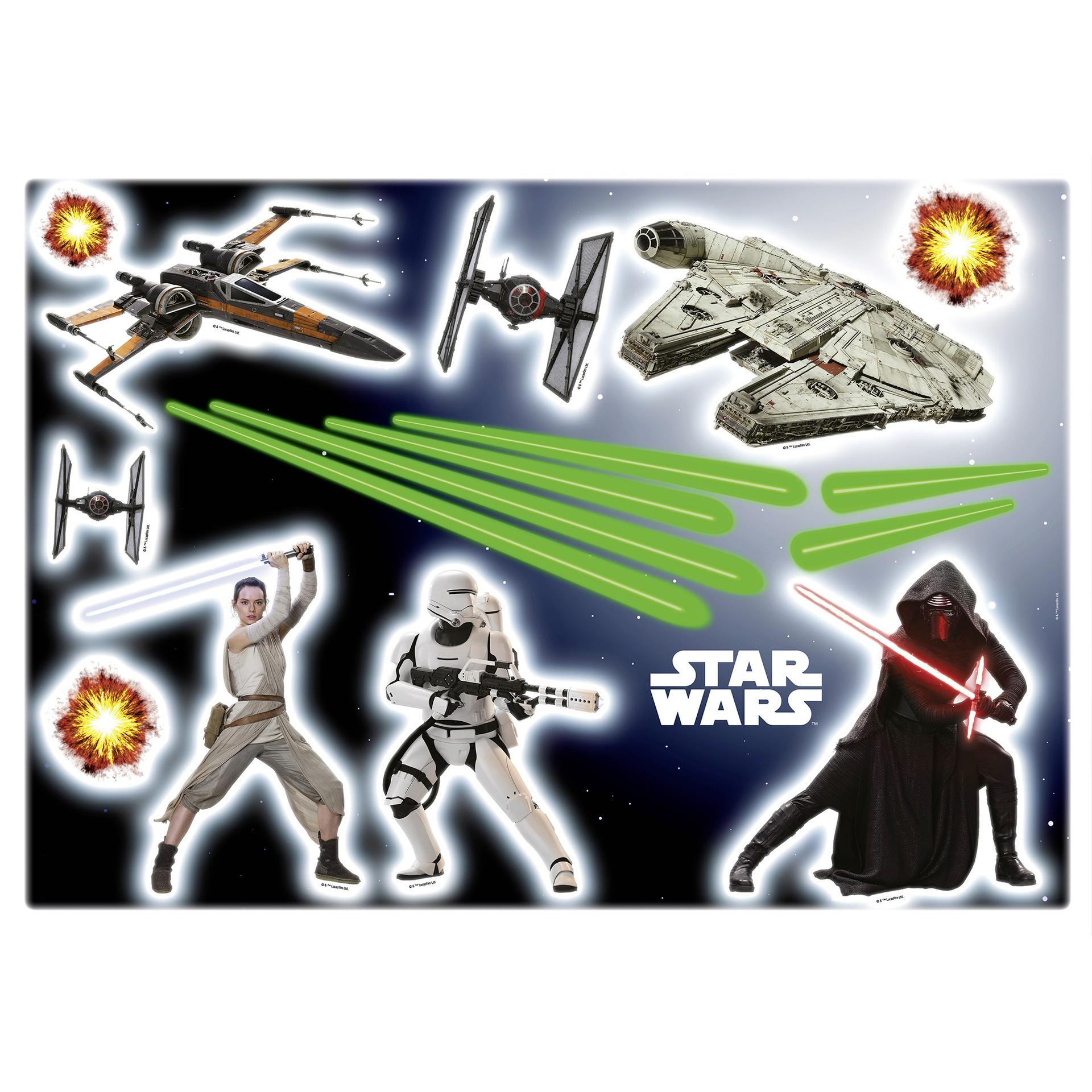 Wallsticker  - Set Star Wars Episode 7 - Opvågning