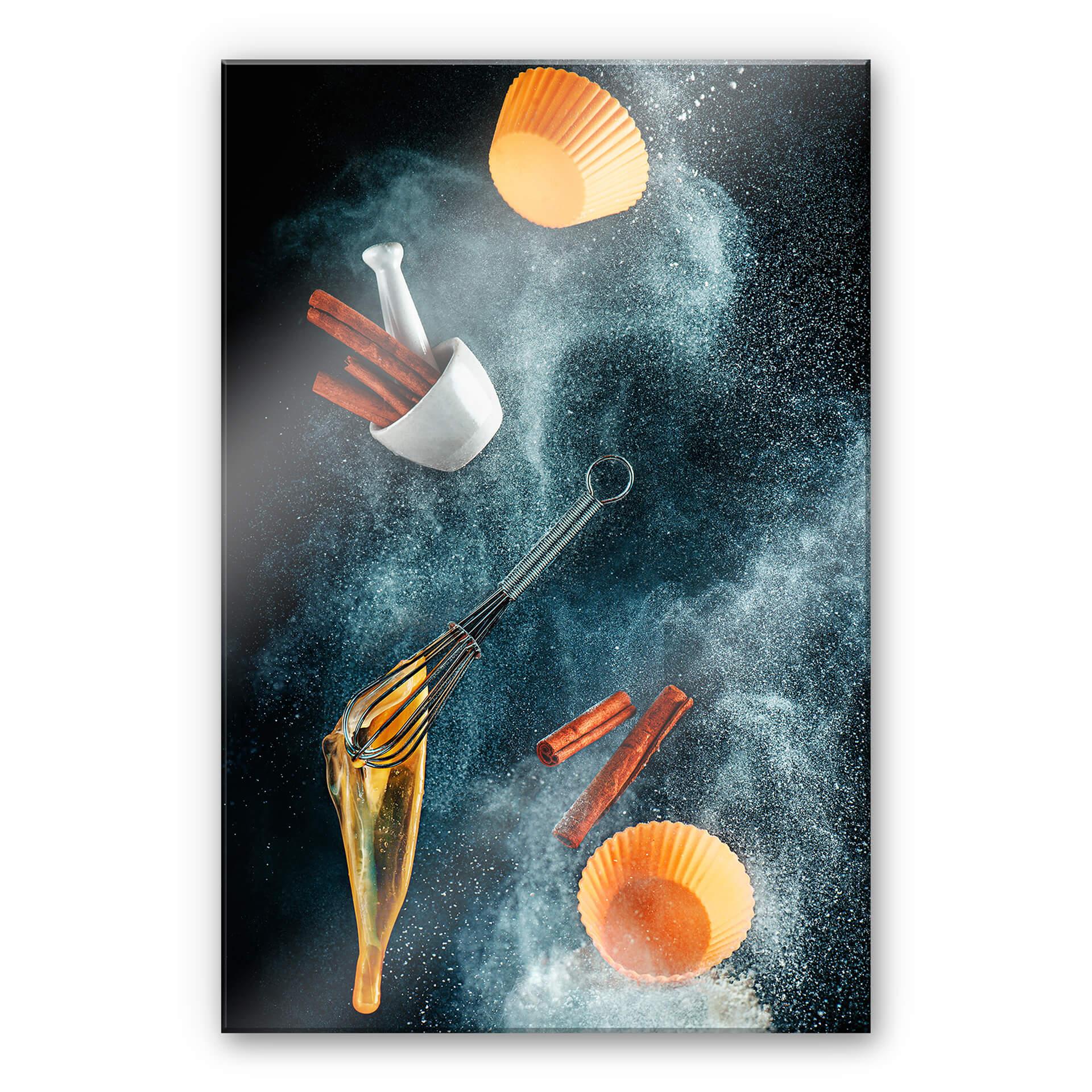 Spritzschutz Belenko - Kitchen mess: cinnamon cupcake