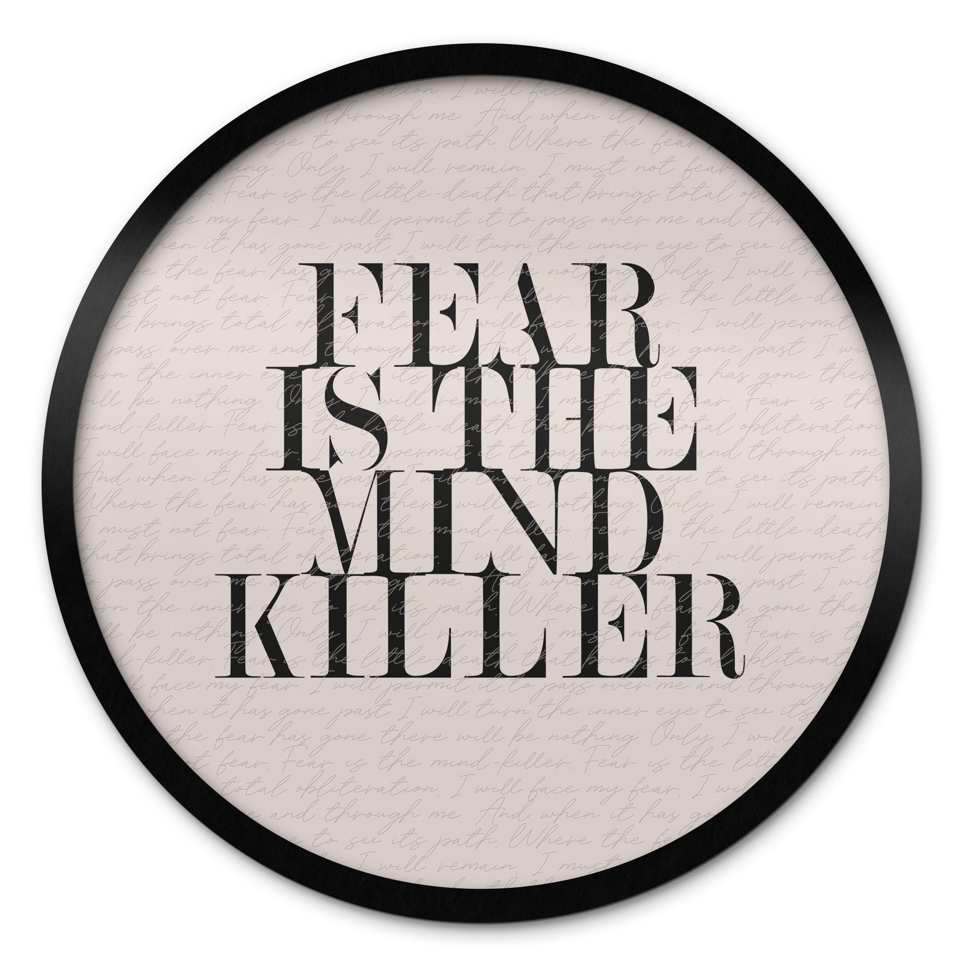 Plakat Filmcitat fra Dune - Fear is the Mind-Killer
