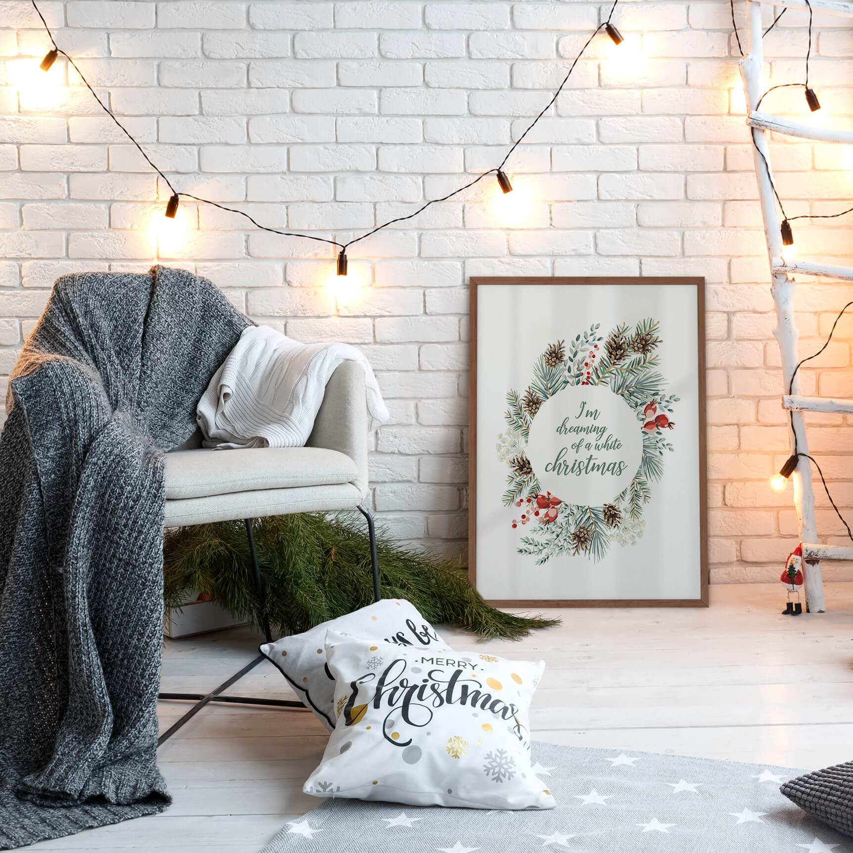 Plakat - I'm dreaming of a white christmas