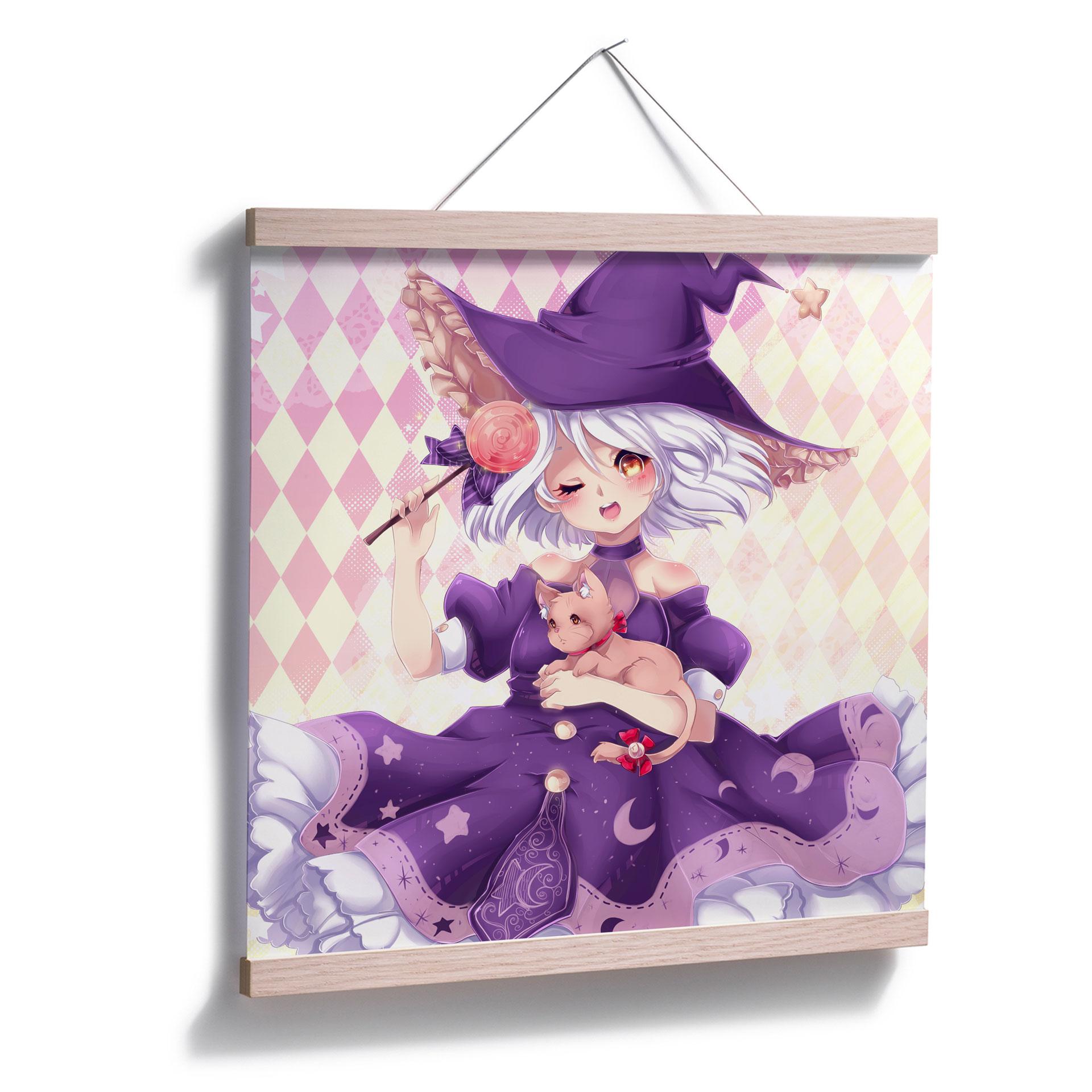 Plakat La Doll Blanche - Mała czarownica