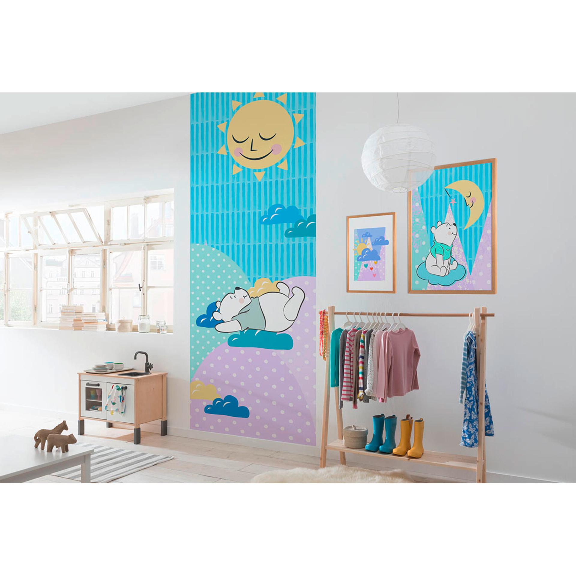 behang - Winnie de Poeh doet een dutje - 100 x 280 cm
