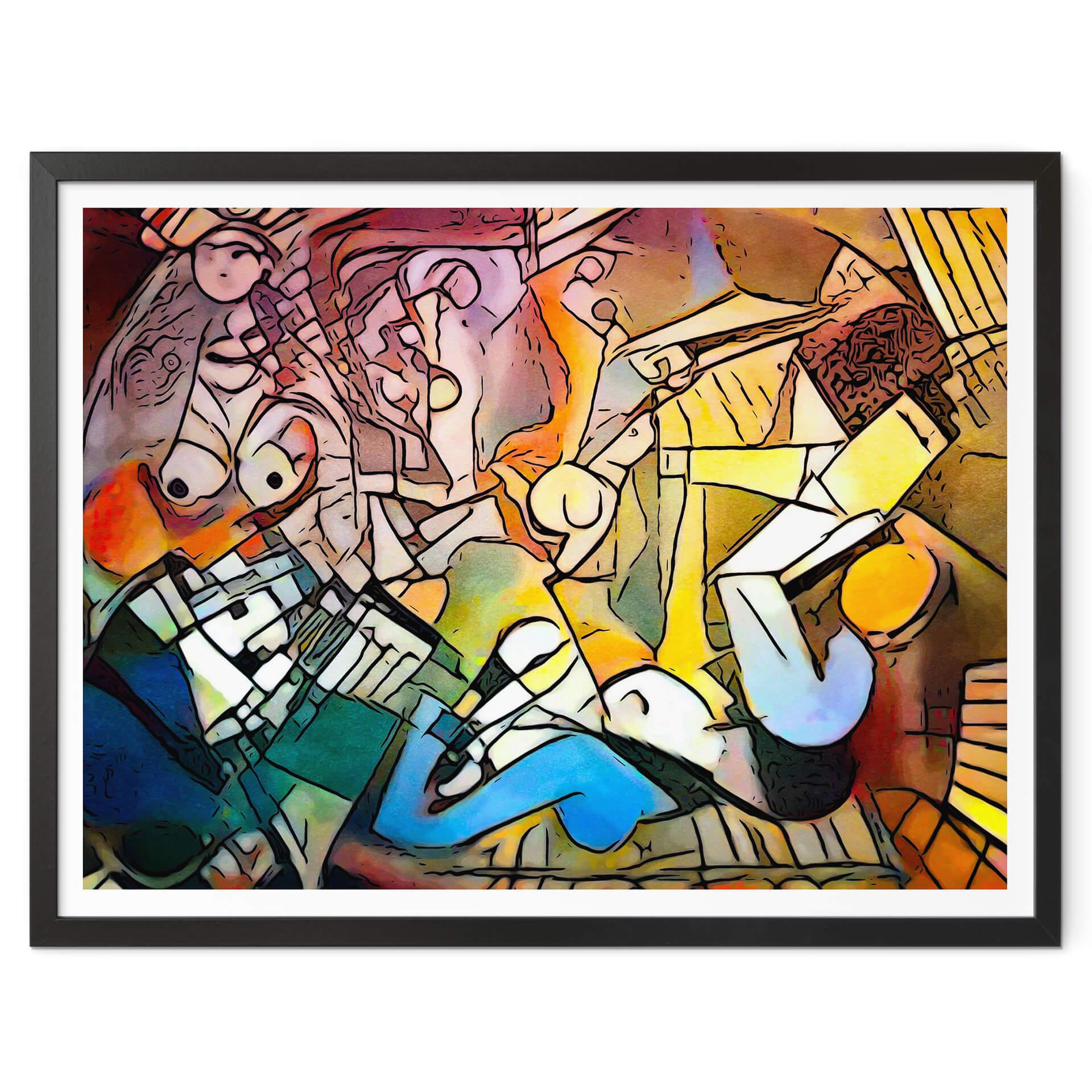 Poster Zamart - Hyllning till Picasso - Kvinnorna