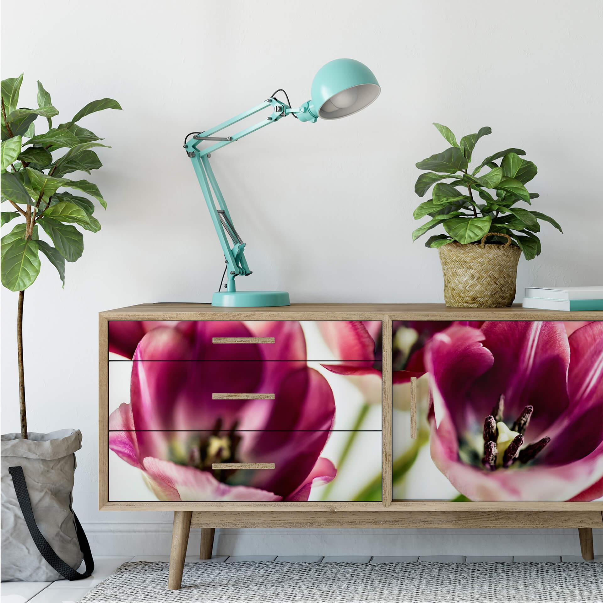 Muurprint Bsmart - Tulips
