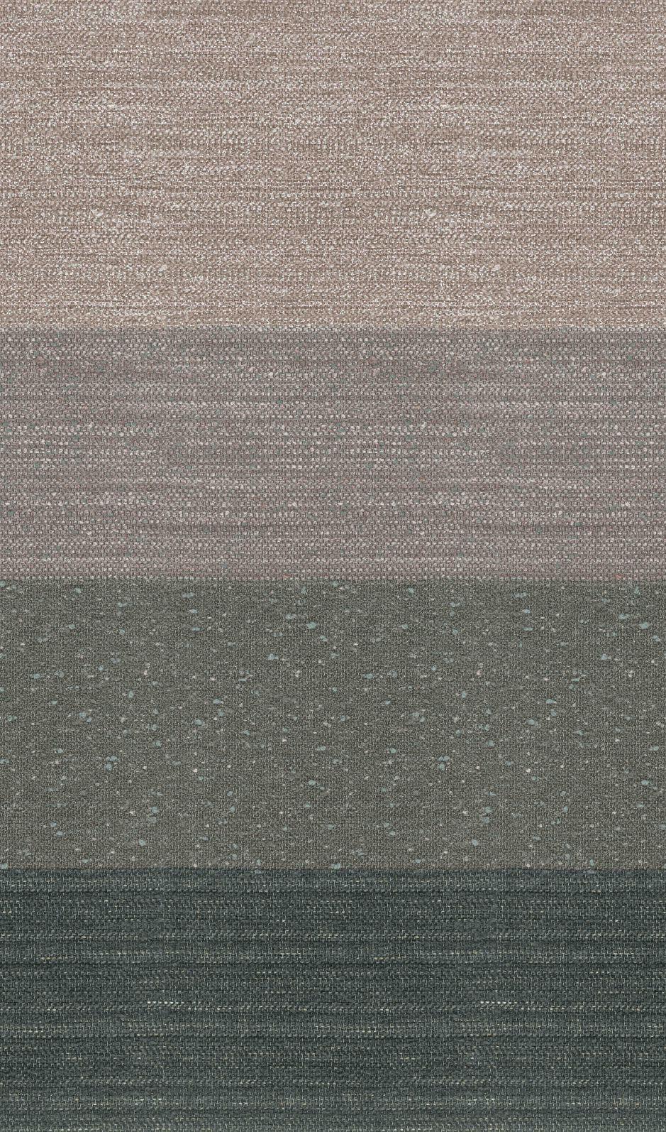 Fototapet med motiv af striber i tekstil-look i grå-beige og grå 2,7 x 1,59 m