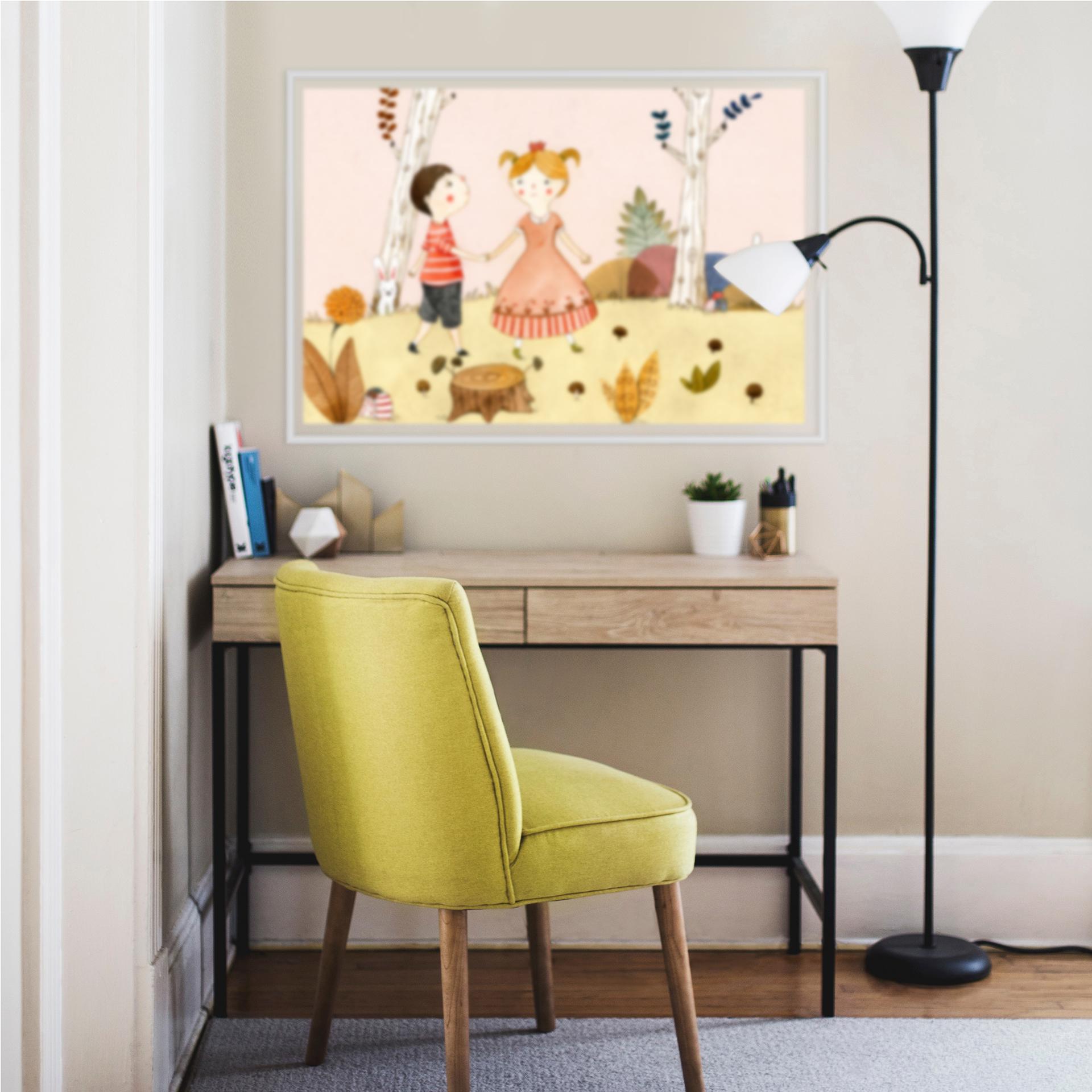 Wallprint Loske - Ostern