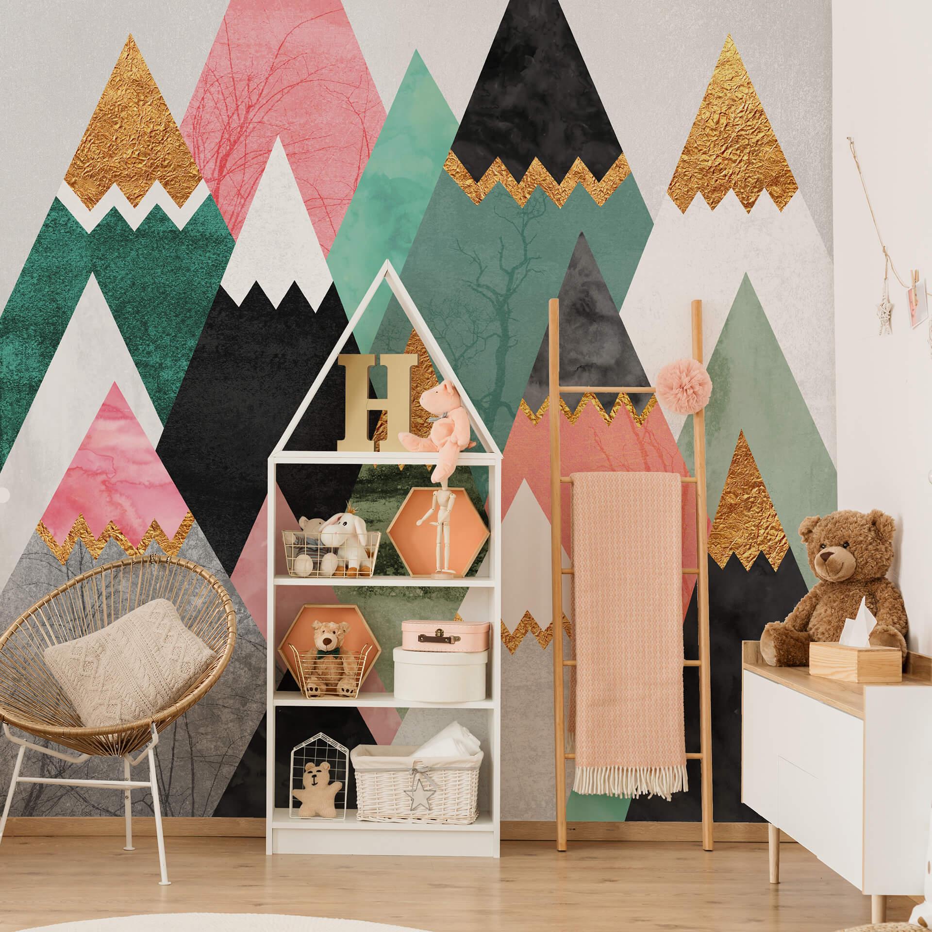 Fototapet - Frederiksson - Colorful Mountains¨