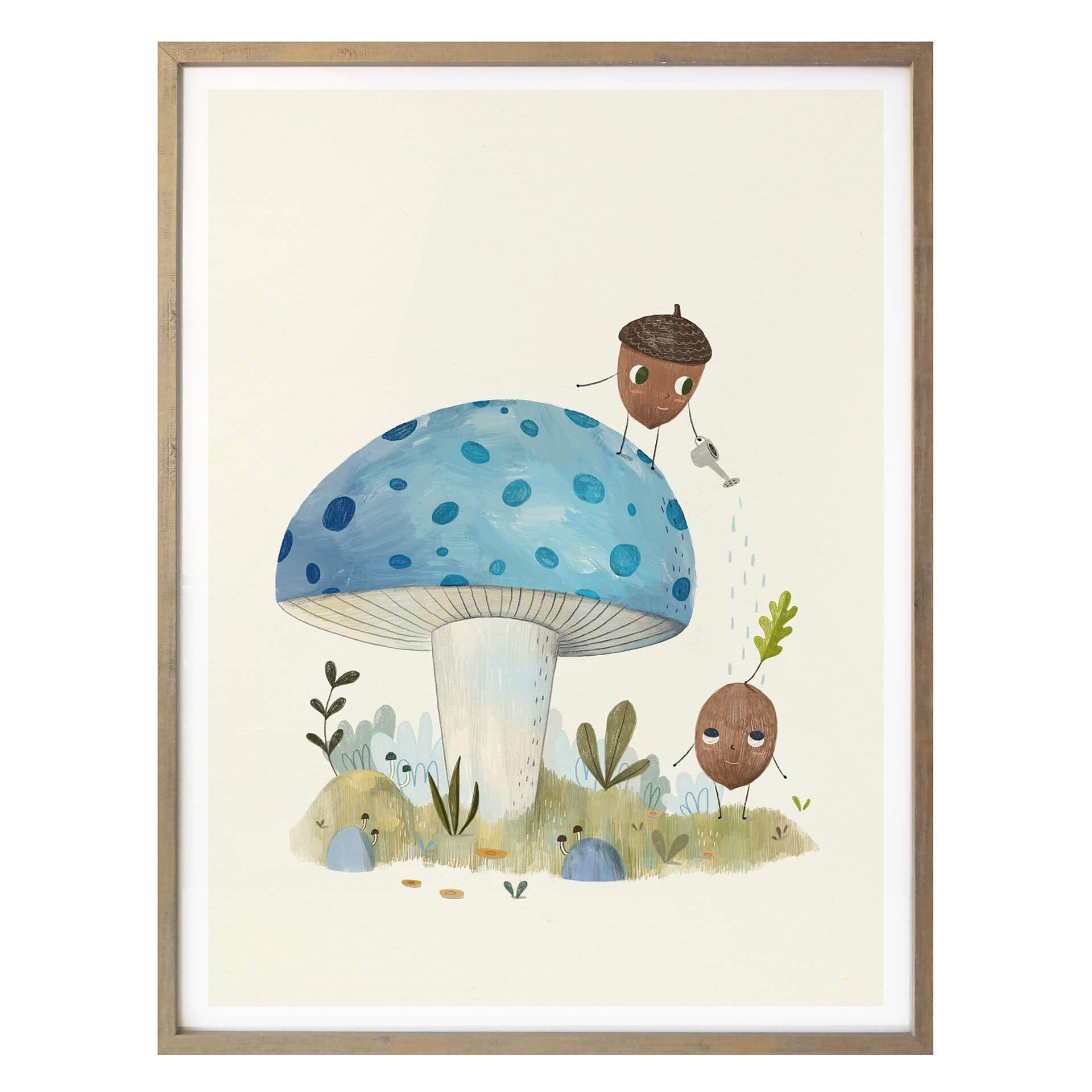 Póster Loske - Niños en la naturaleza