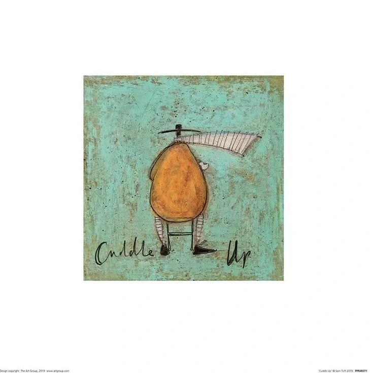 Plakat Sam Toft - Cuddle Up kunsttryk, Sam Toft (40 x 40 cm)