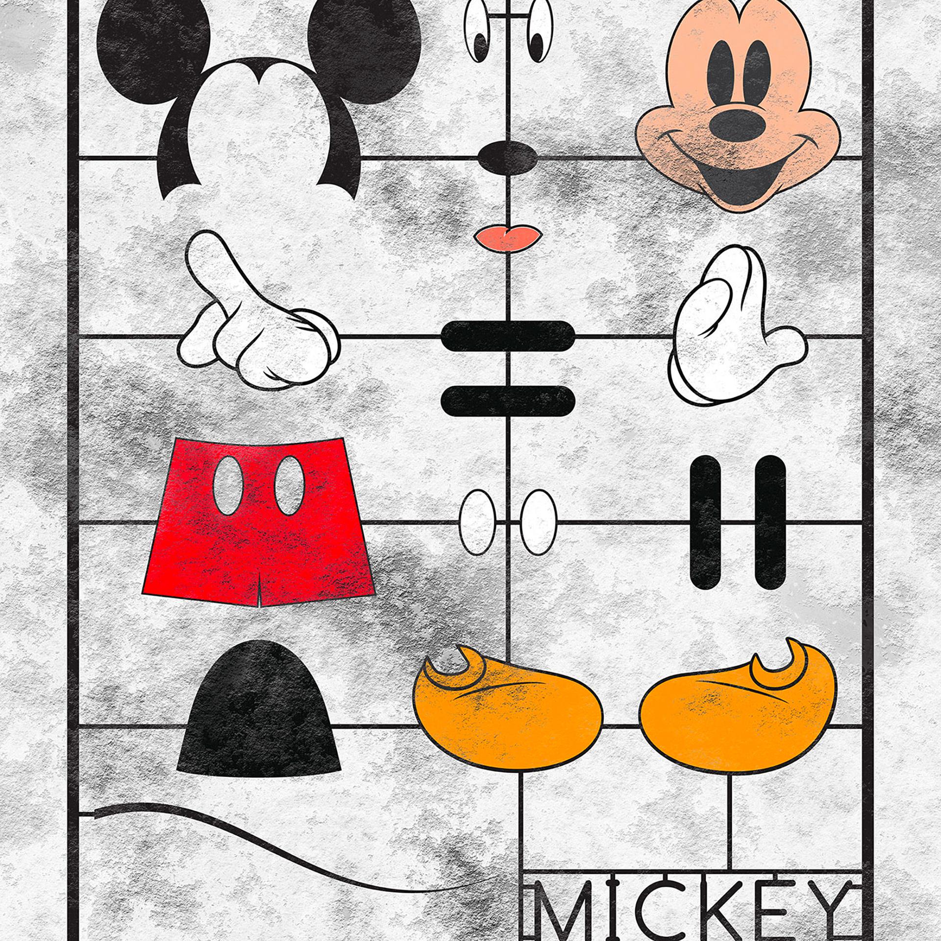 Tapet - Mickey Kit - 200 x 280 cm