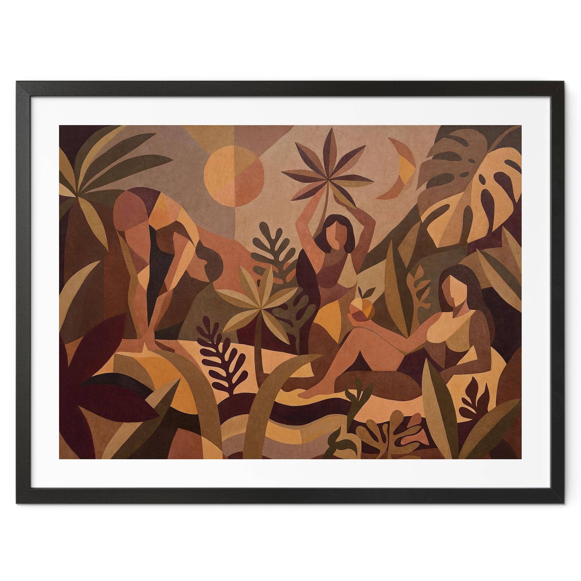 Poster Amber Flora - Donne nella foresta pluviale - Sir Edward x Grigory Gladarev