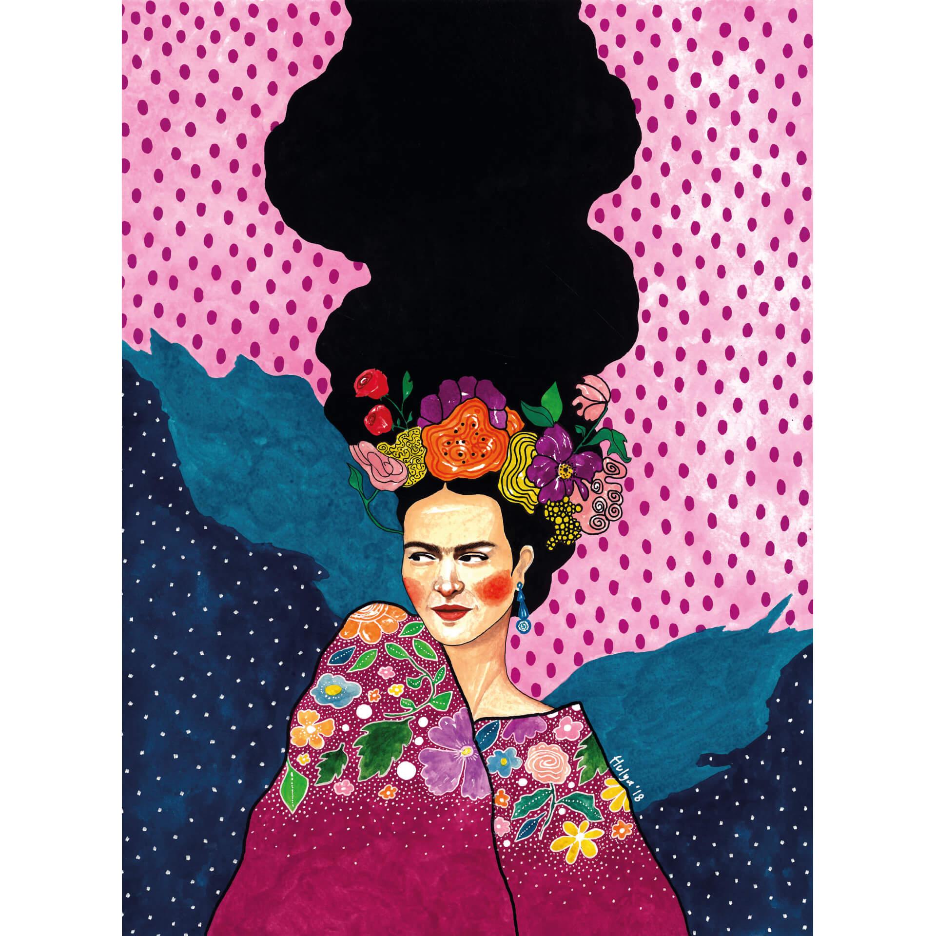 Fotobehang Hüyla - Frida