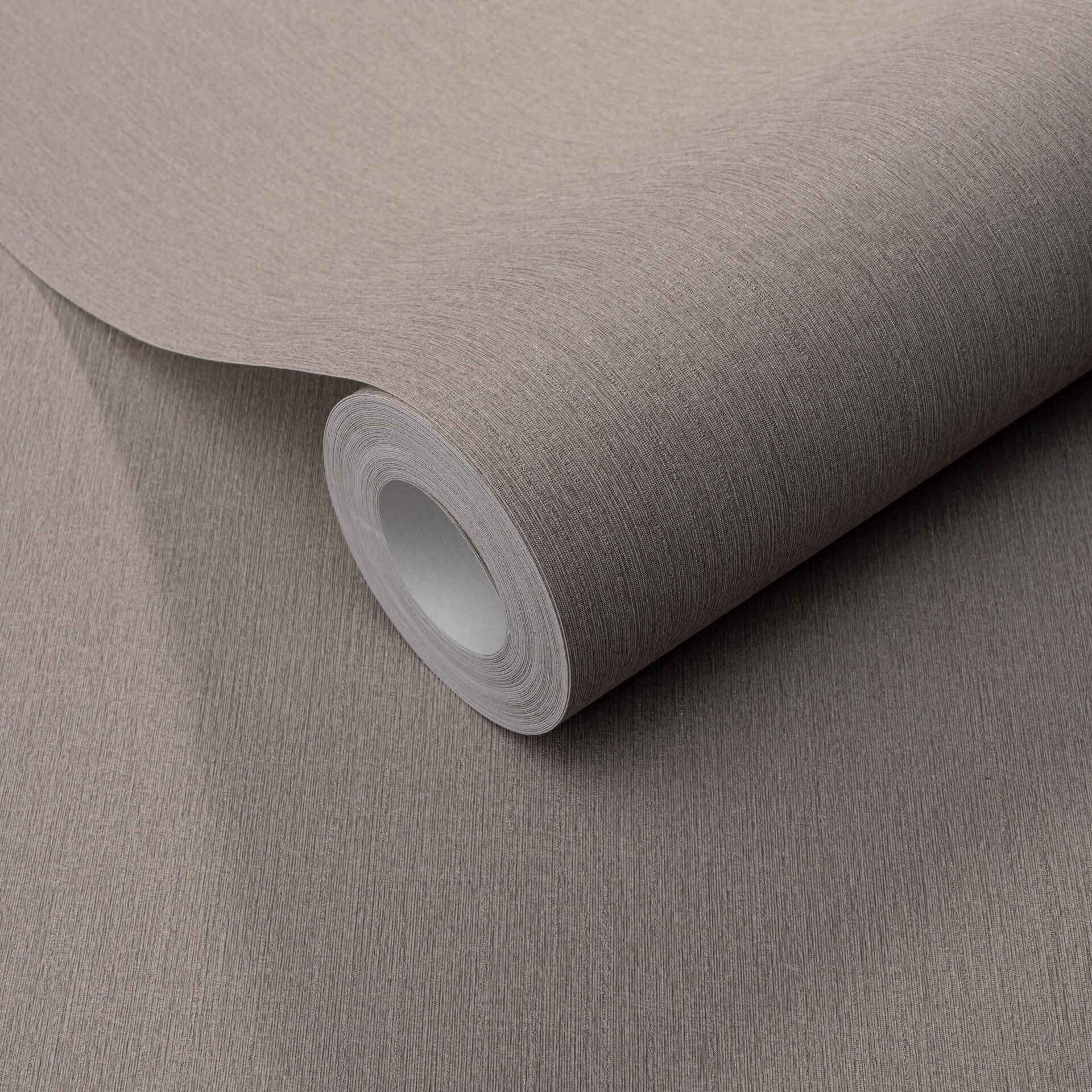 non-woven tapet unit tapet med fin struktur på langs i taupe