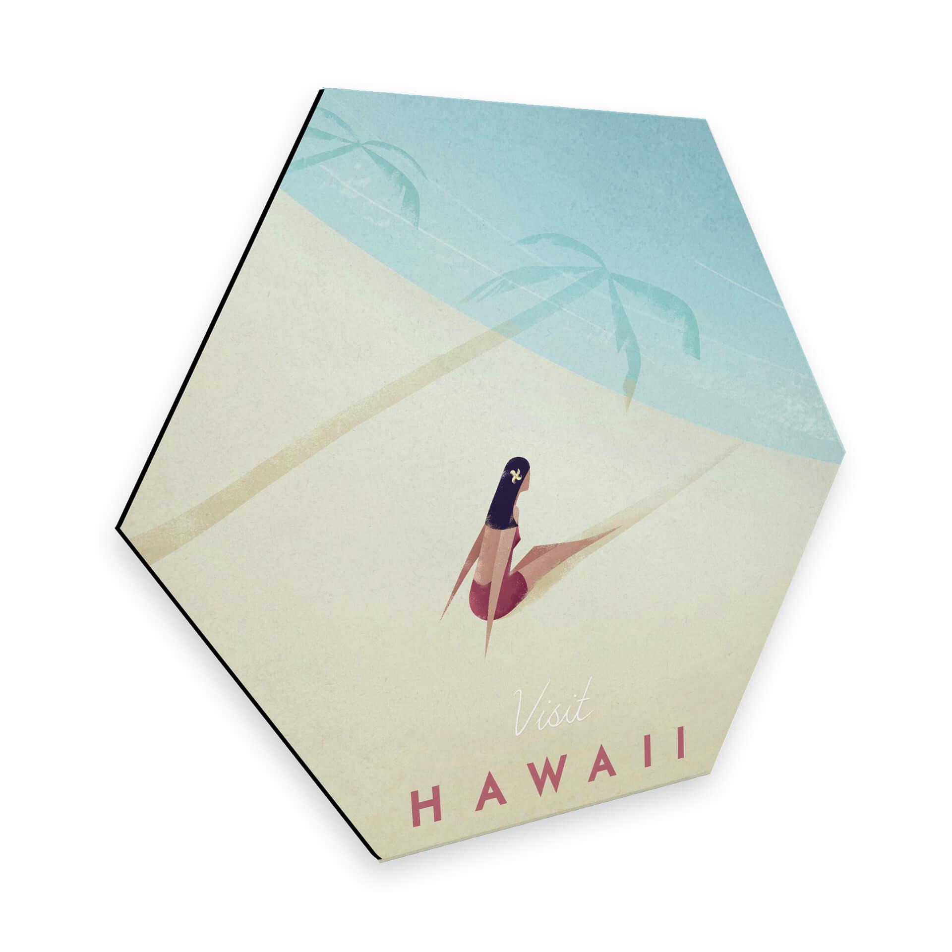 Hexagon - Alu-Dibond - Rivers - Hawaii