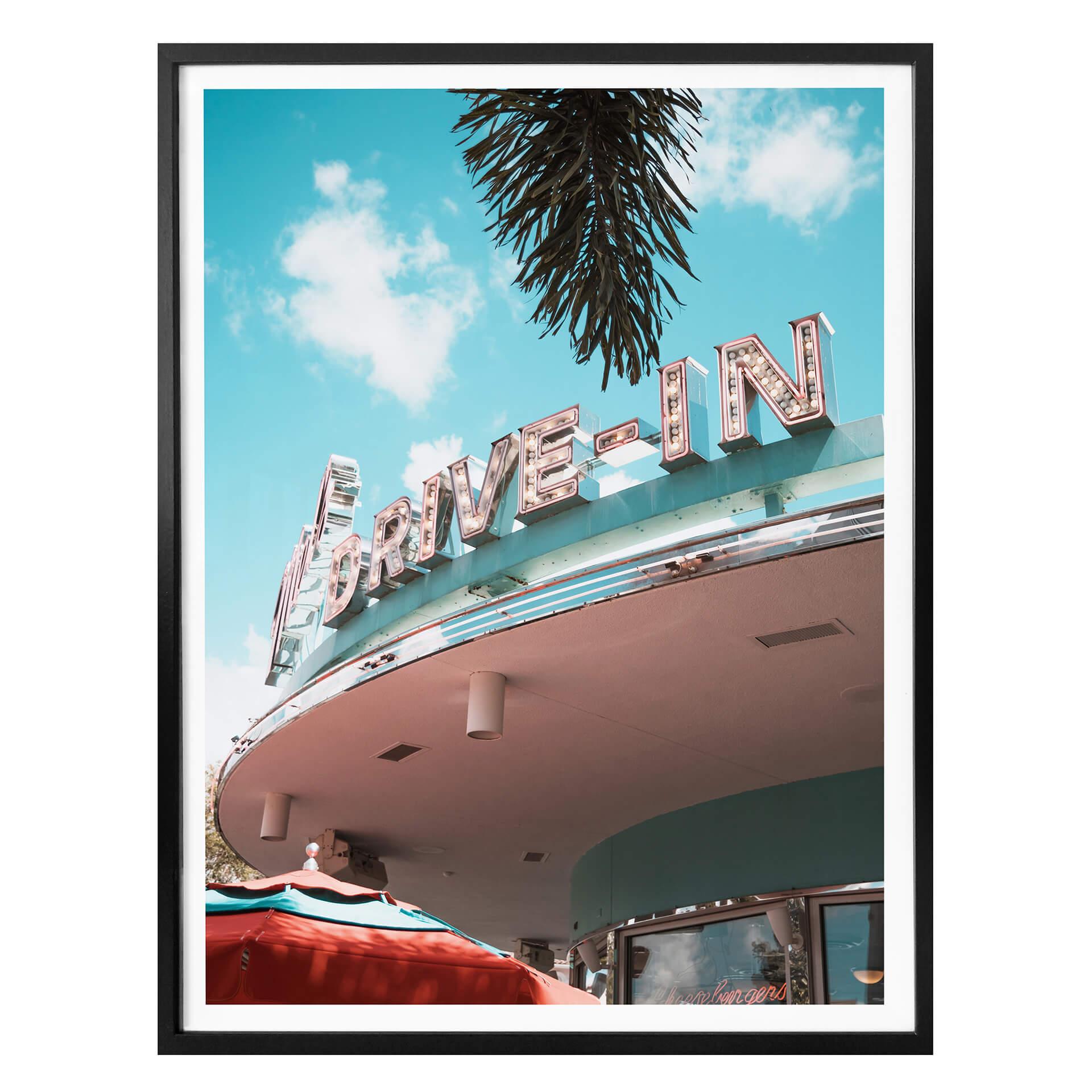 Póster Miami Drive-In - vista lateral