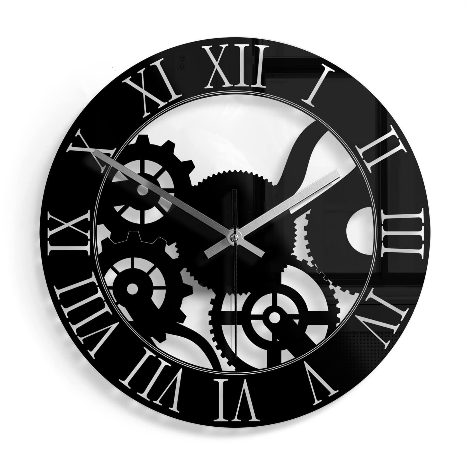 Horloge murale en verre - Mécanisme