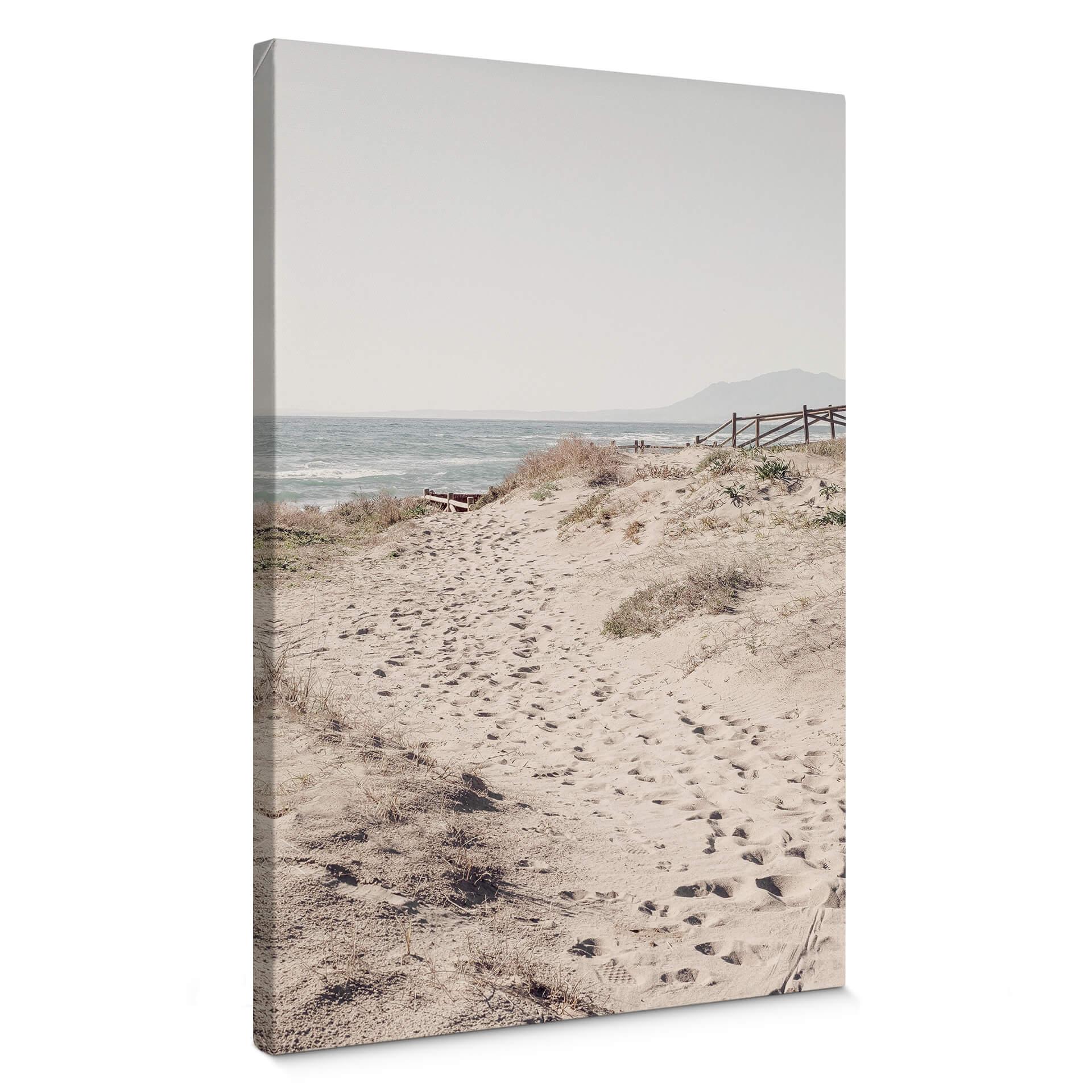 Canvastavla 1X Studio - Strandaccess vid sanddynerna