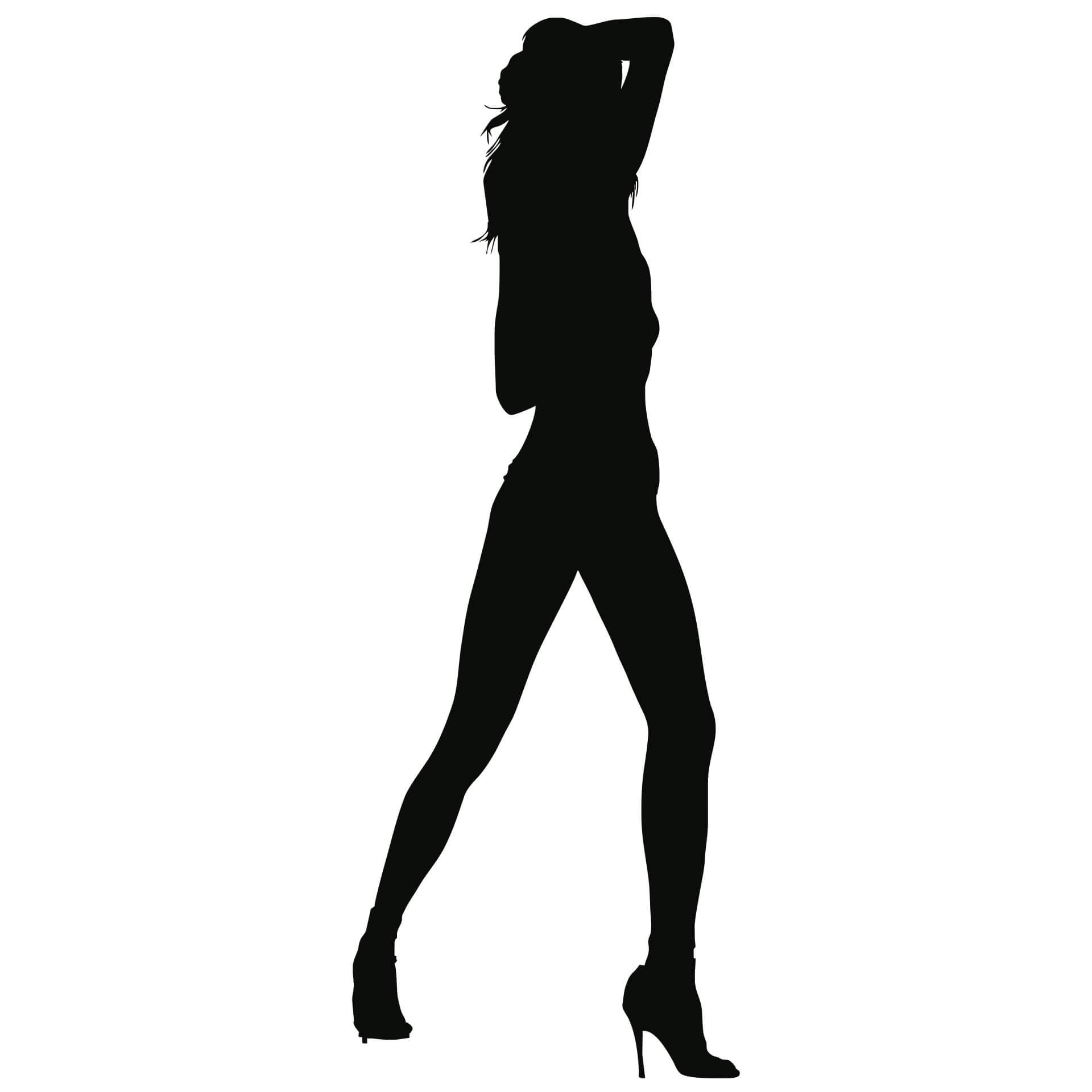Wandtattoo Dancing Girl 3