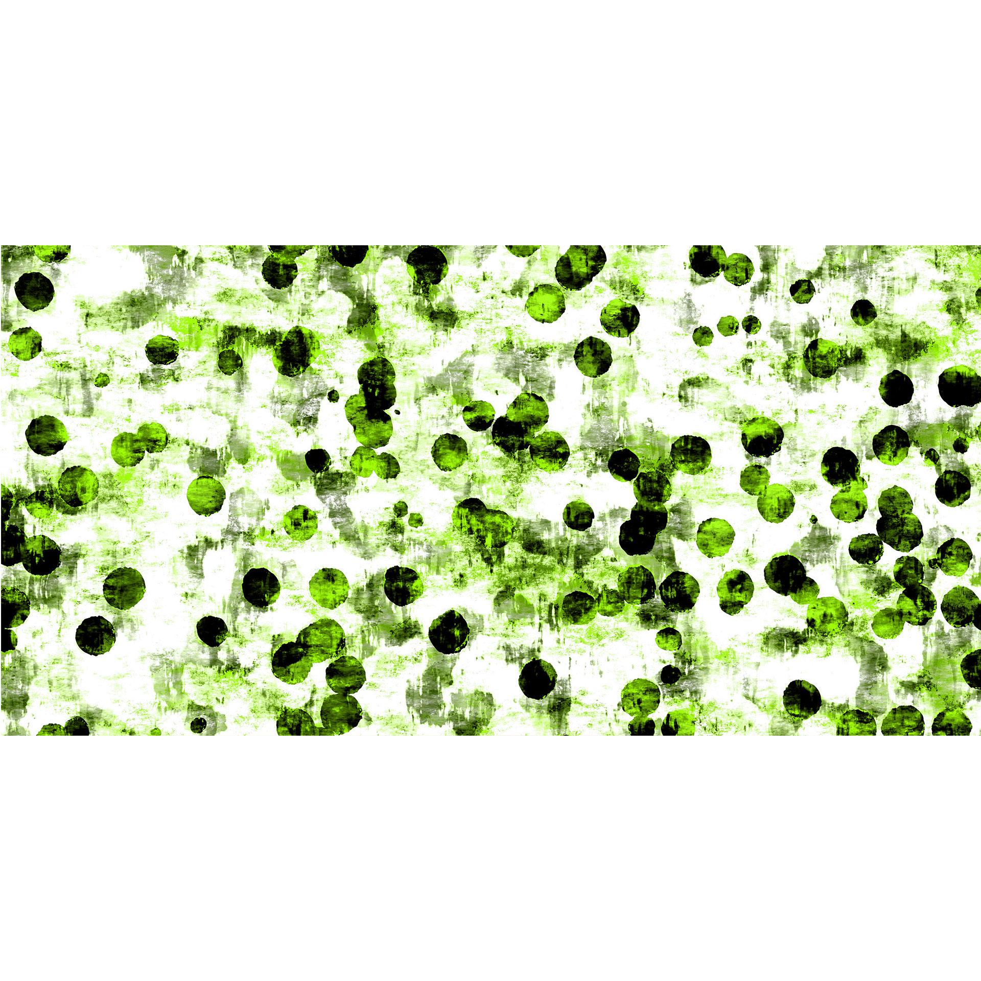 Møbelfolie, dekorativ folie - kan tørres af - Green Dots