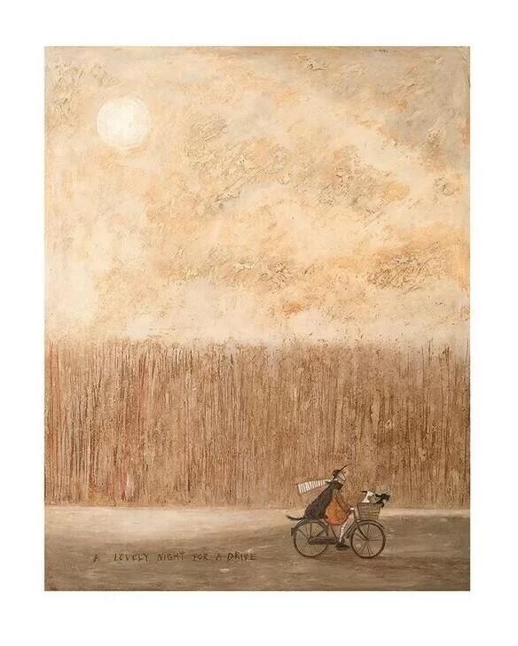 Plakat Sam Toft - A Lovely Night for a Drive kunsttryk, Sam Toft (40 x 50 cm)