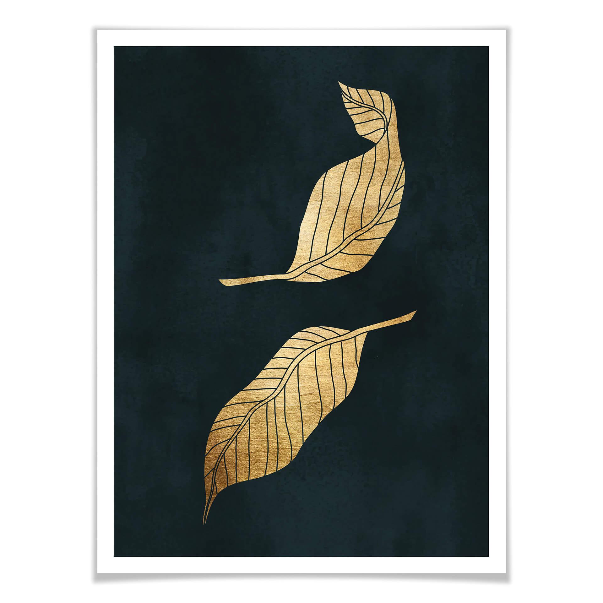 Poster Kubustika - Golden Leaves