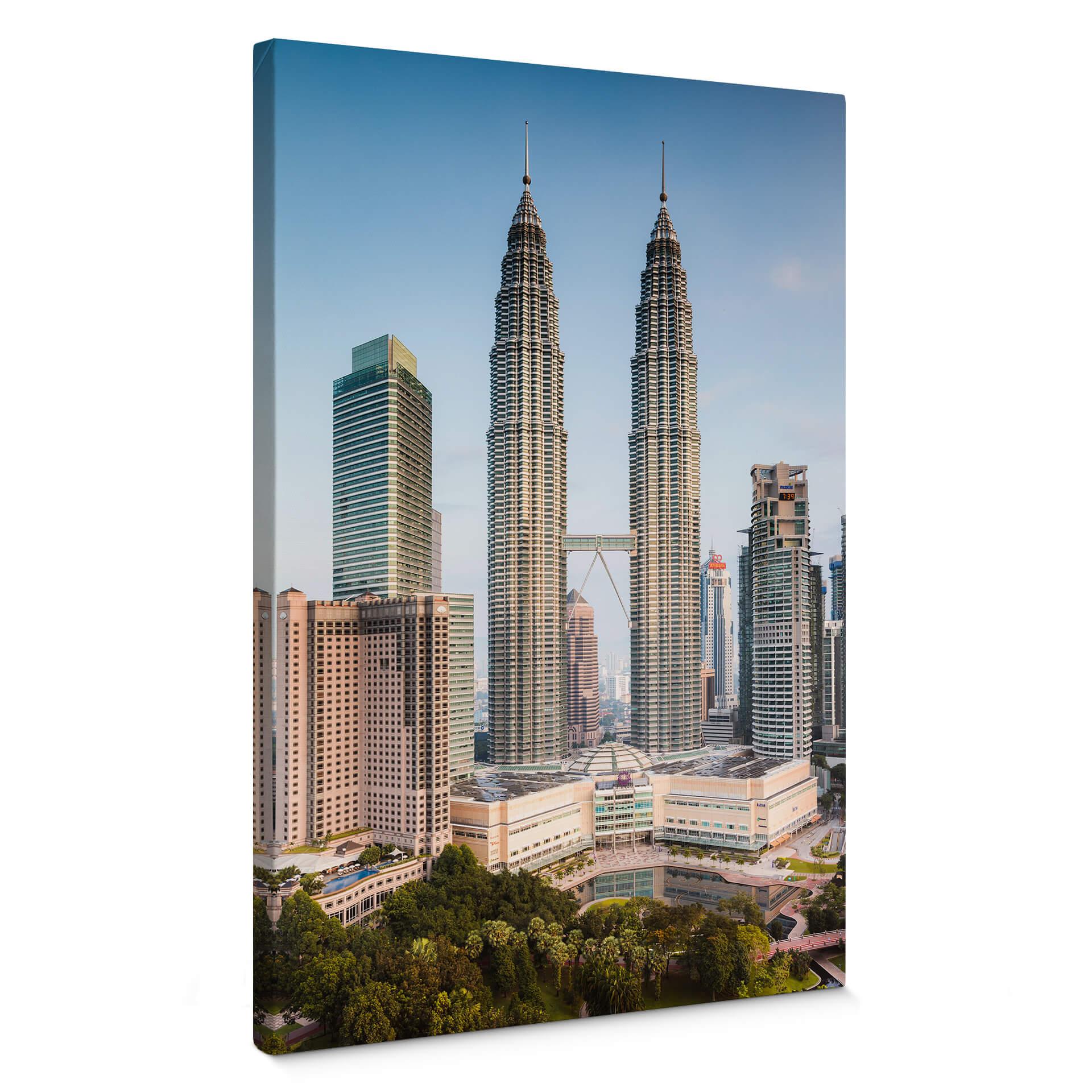 Canvasbillede - Colombo - Petronas Towers i Kuala Lumpur