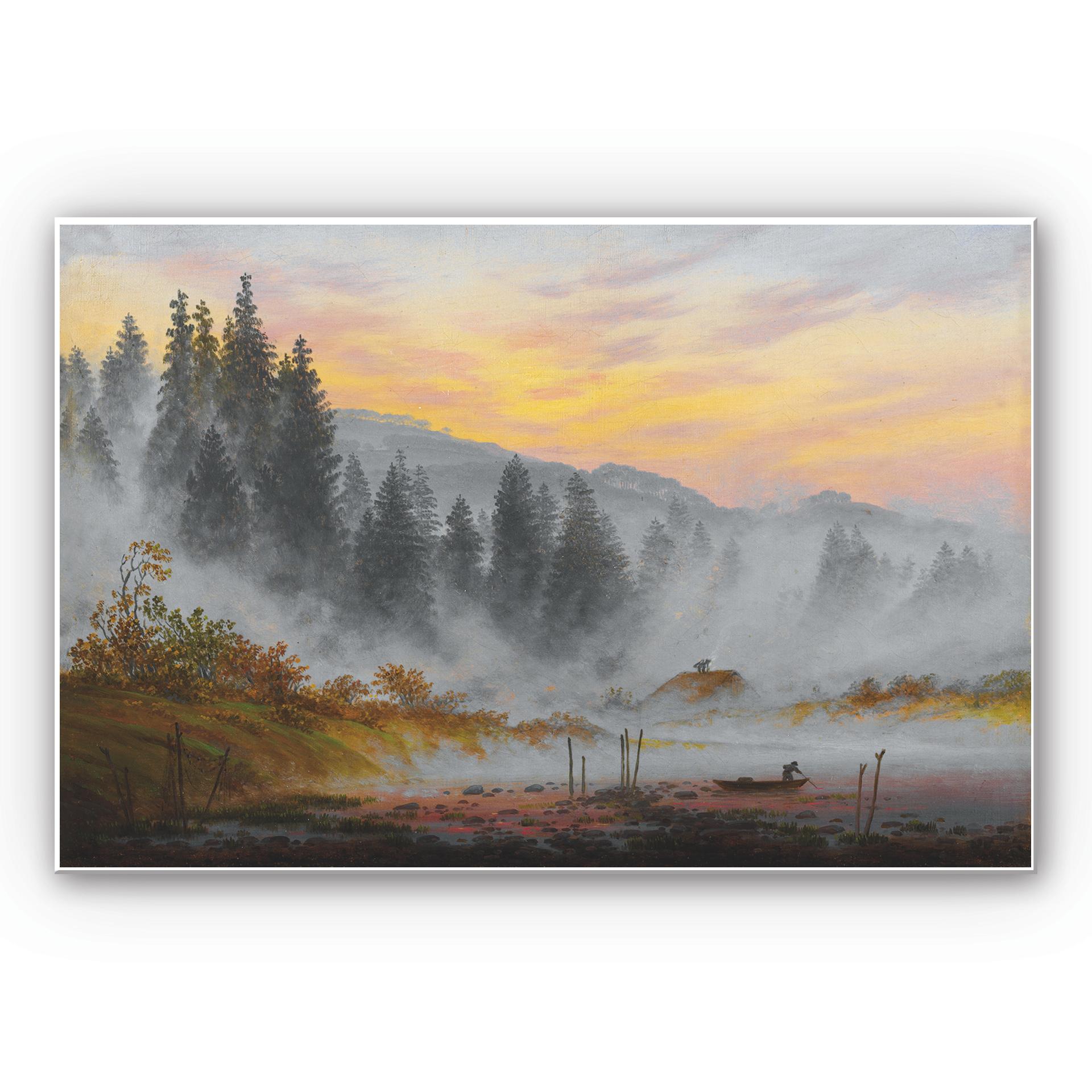 Wandbild Friedrich - Der Morgen