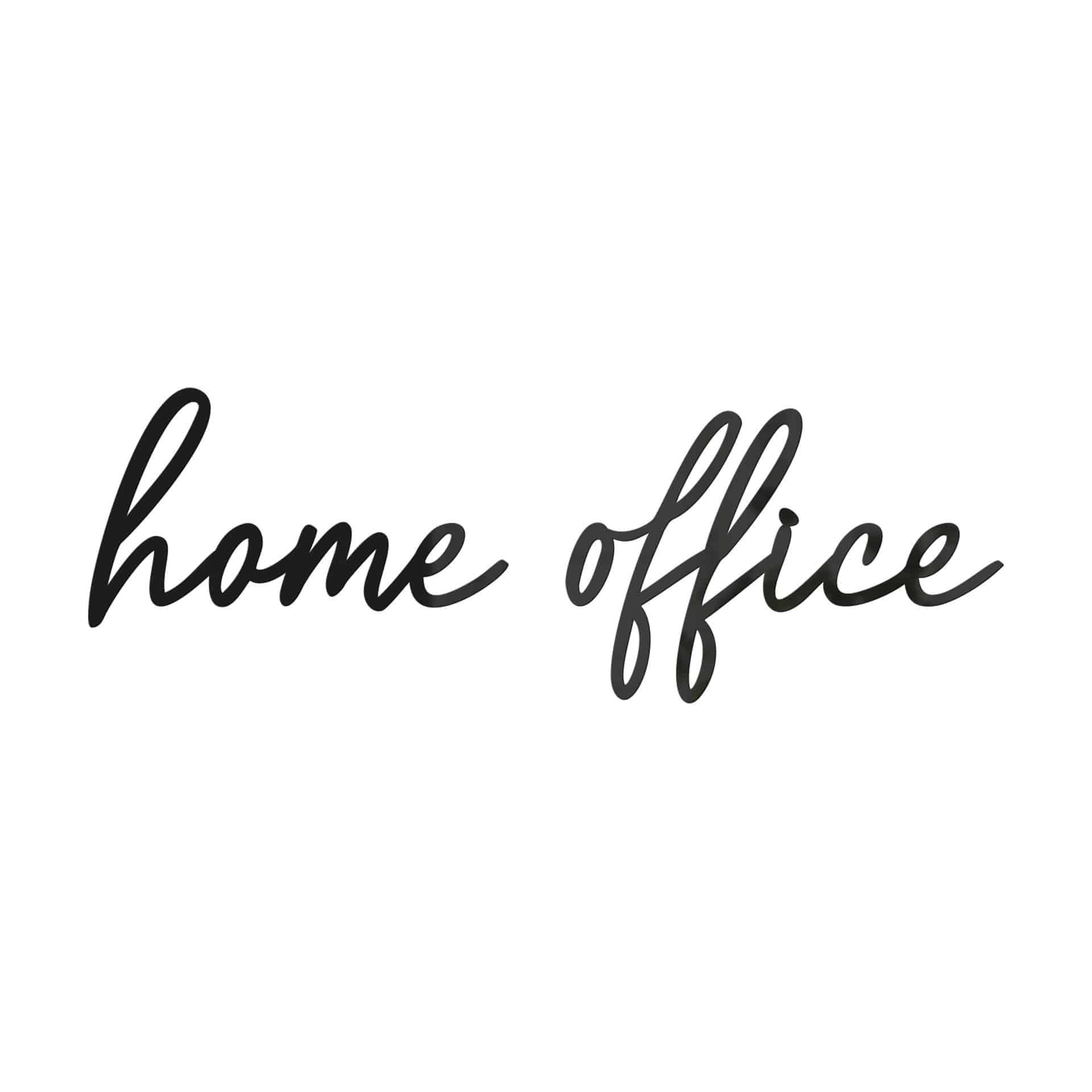 3D lettering Home Office - decoración acrílica
