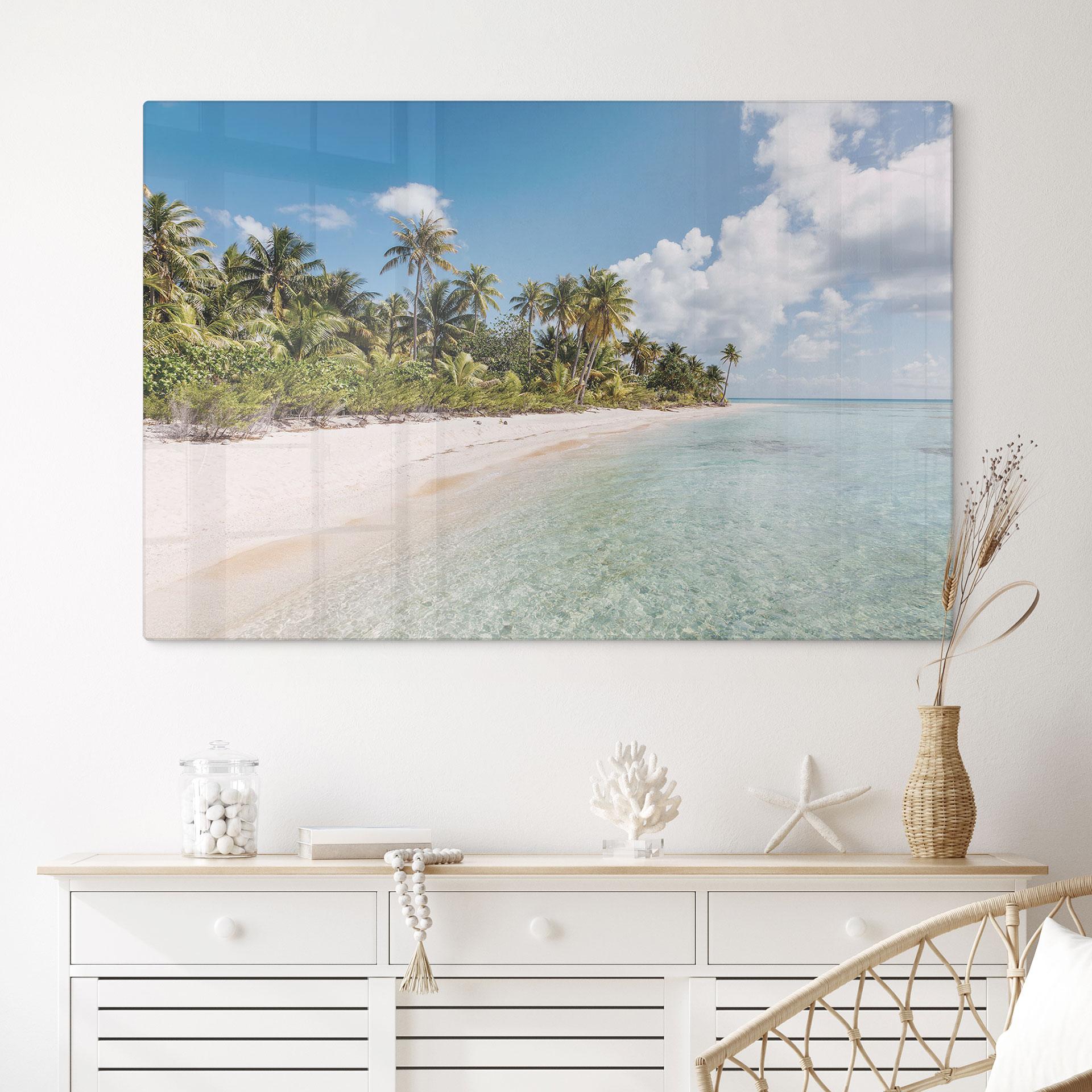 Glasbillede - Palmestranden i Sydhavet - Colombo