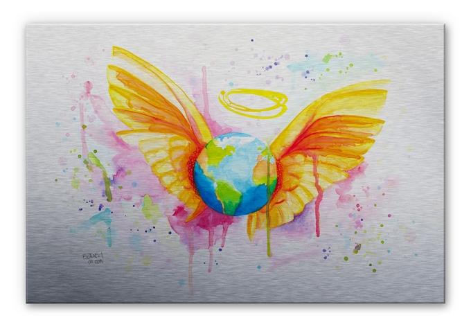 Aluminium Dibond – Buttafly – Angel